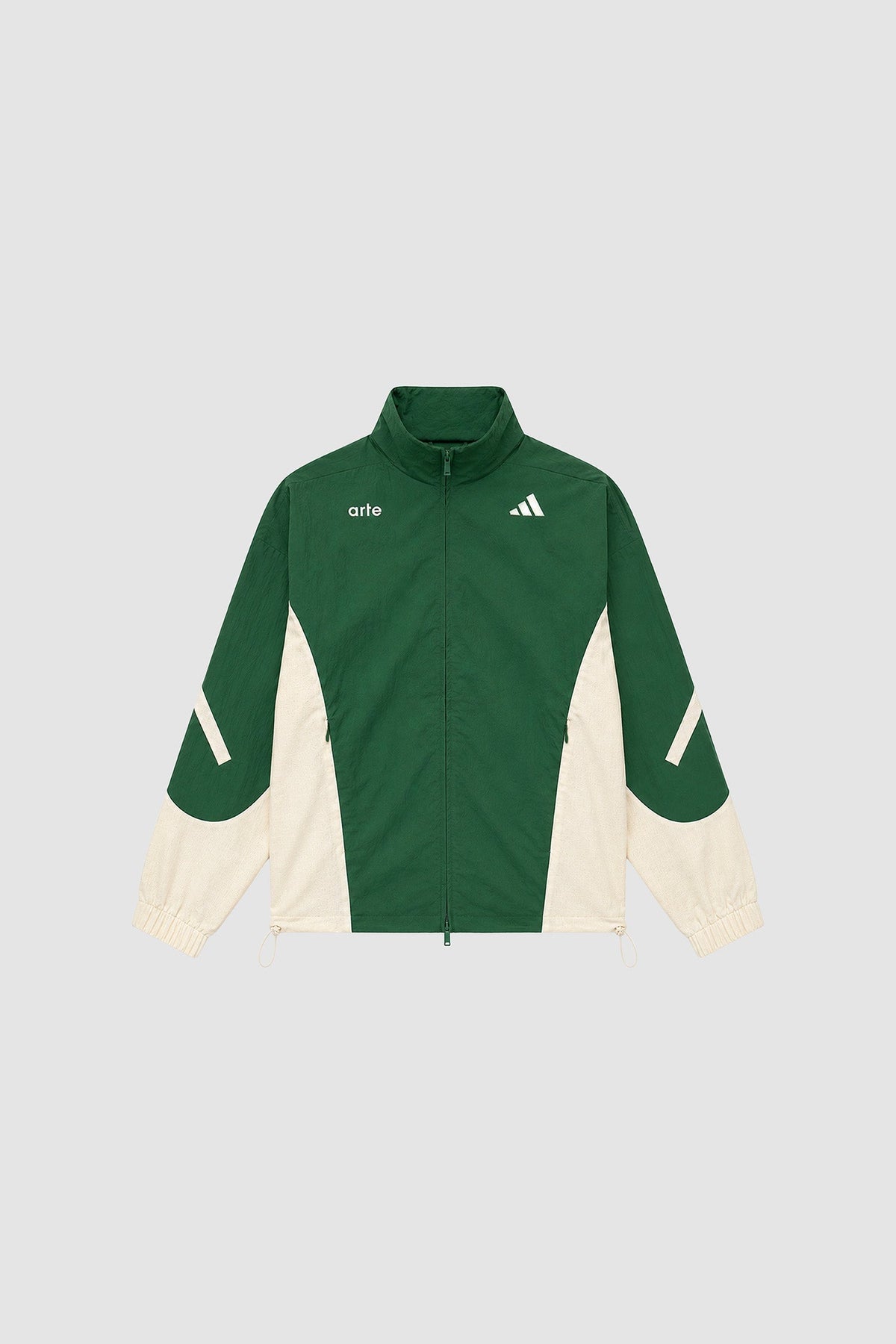Veste de sport Arte pour adidas Z.N.E. - vert/crème