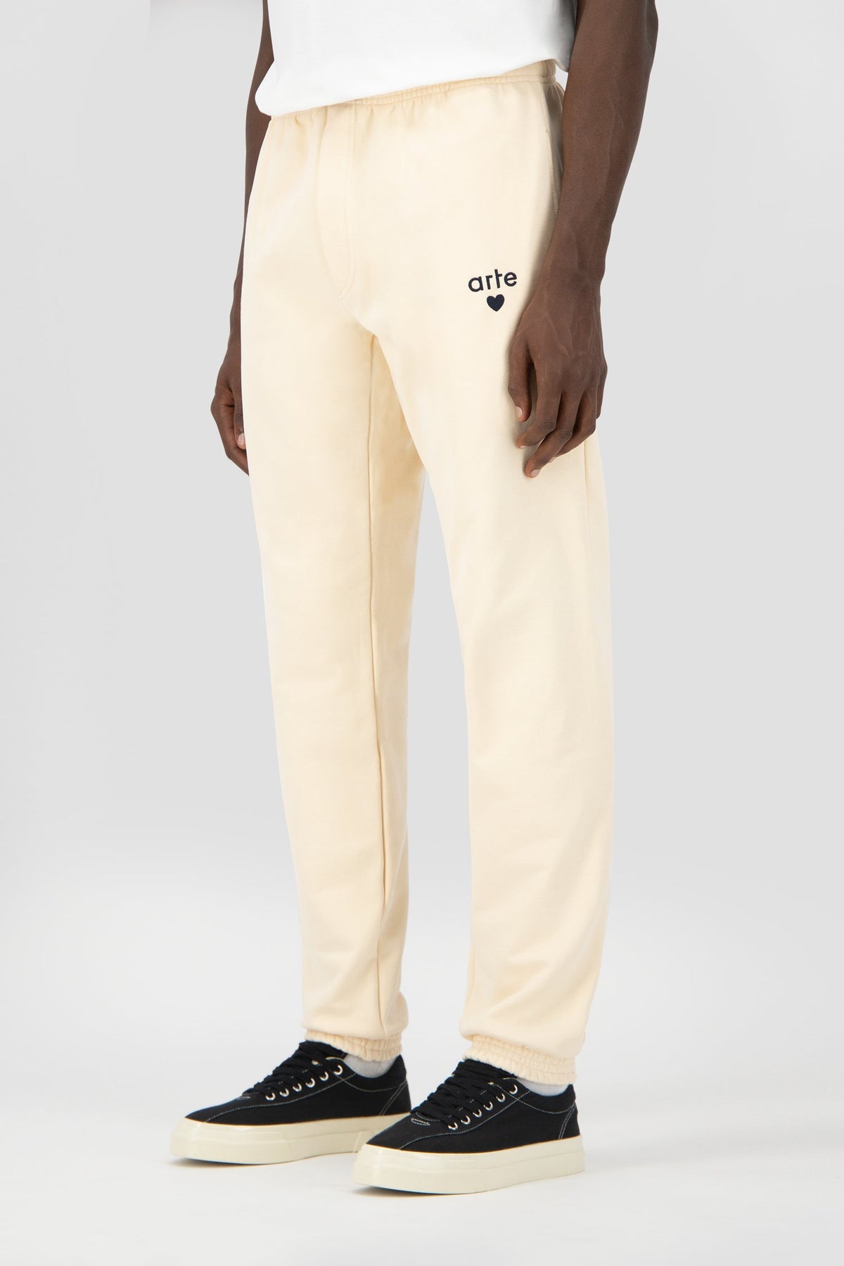 Pantalon de survêtement Tristian Heart - Creme
