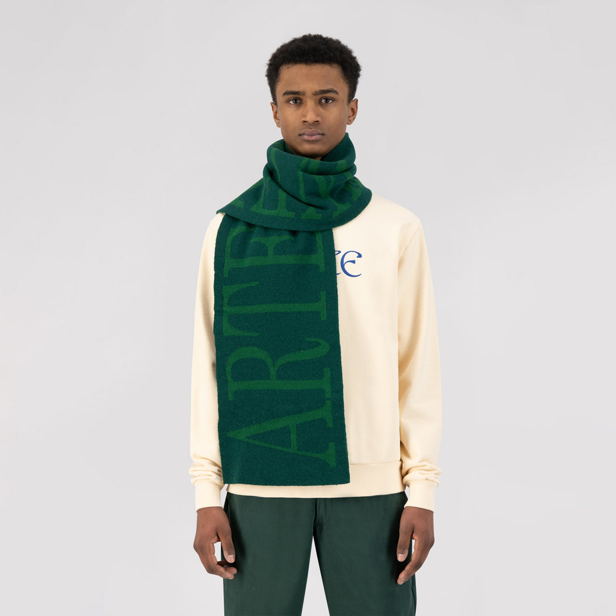 Foulard Alex Antwerp - Vert/Vert foncé