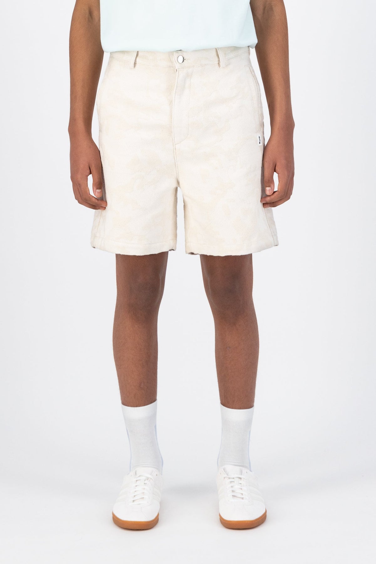 Short Sobrino Jacq - Crème/blanc cassé
