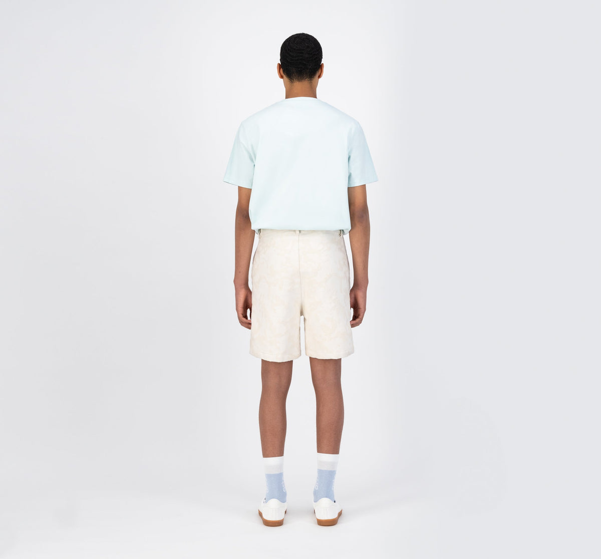 Short Sobrino Jacq - Crème/blanc cassé