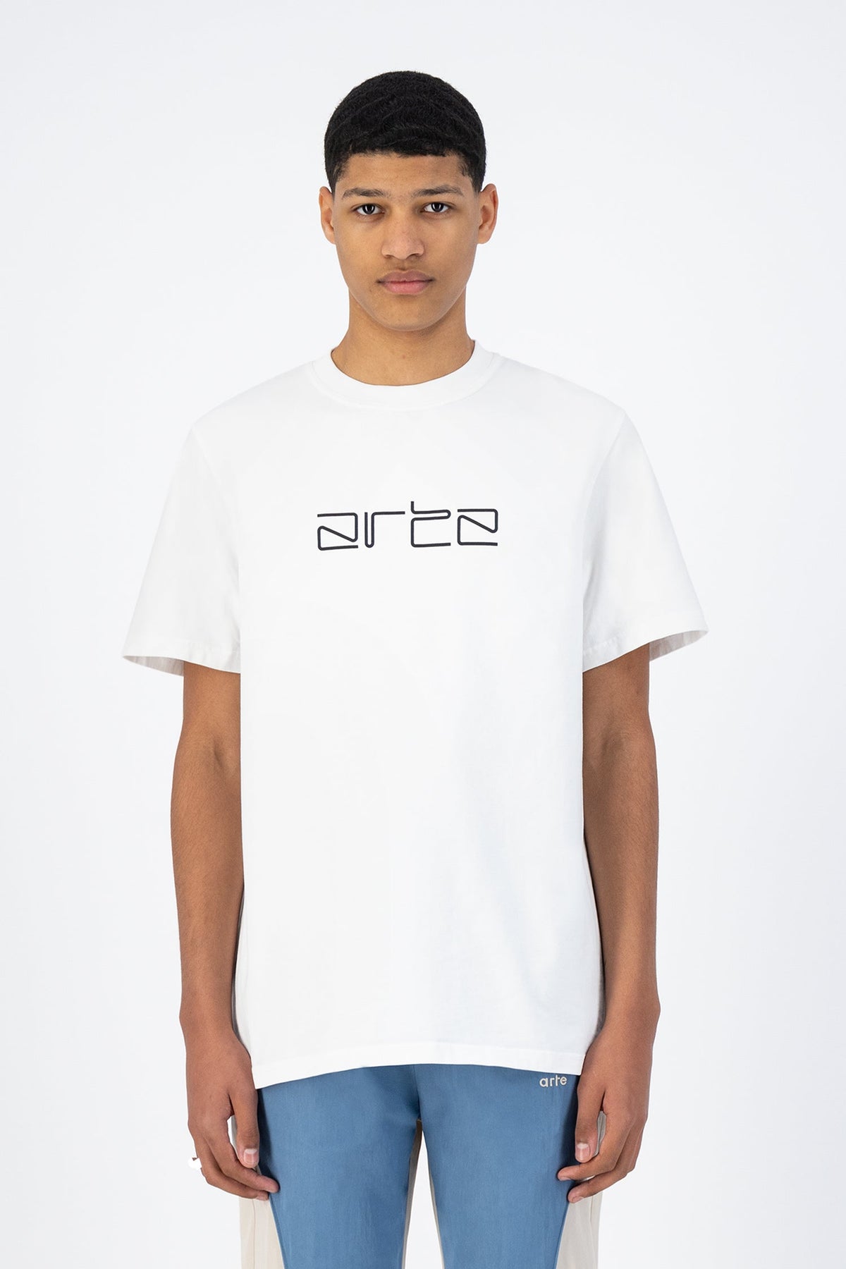 T-shirt avec logo de la ligne Tzara - Blanc