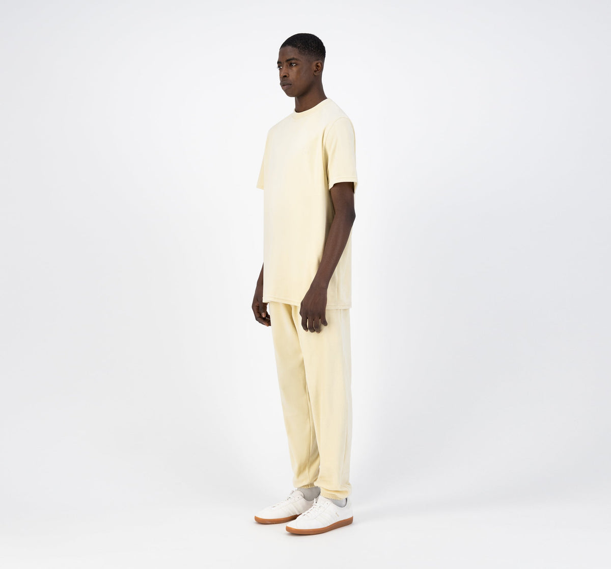 T-shirt en velours Tsai - Crème