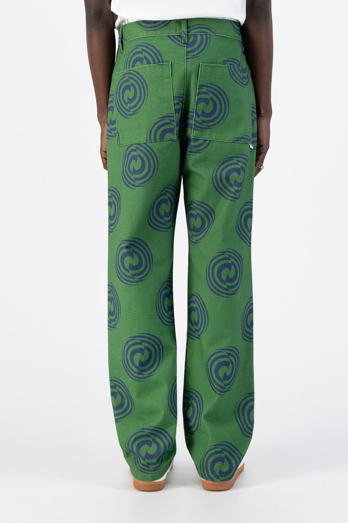 Pantalon Janco Swirl - Vert/Marine