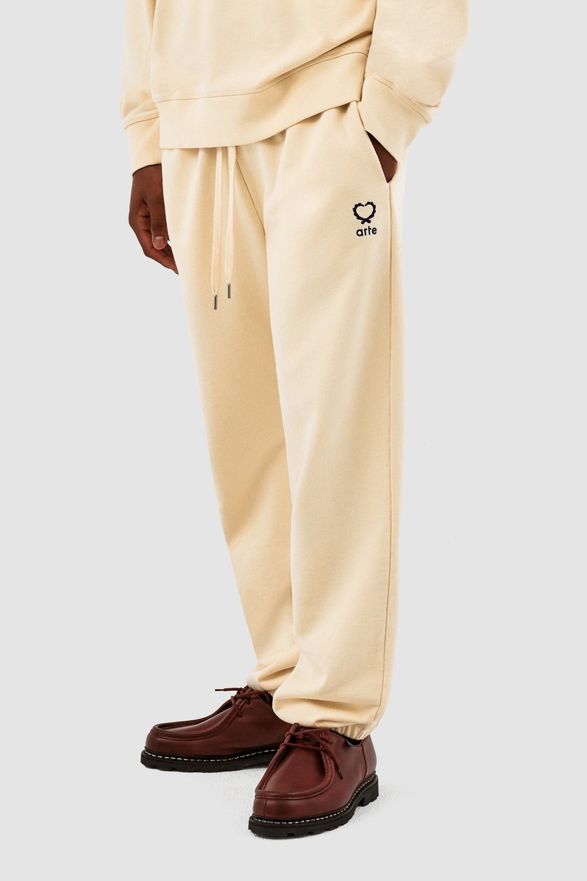 Pantalon Tristian Heart - Crème