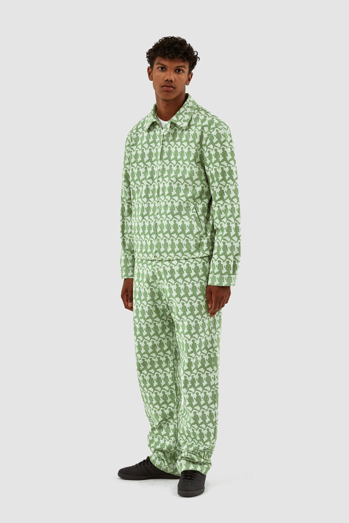 Veste Jones Allover - Vert