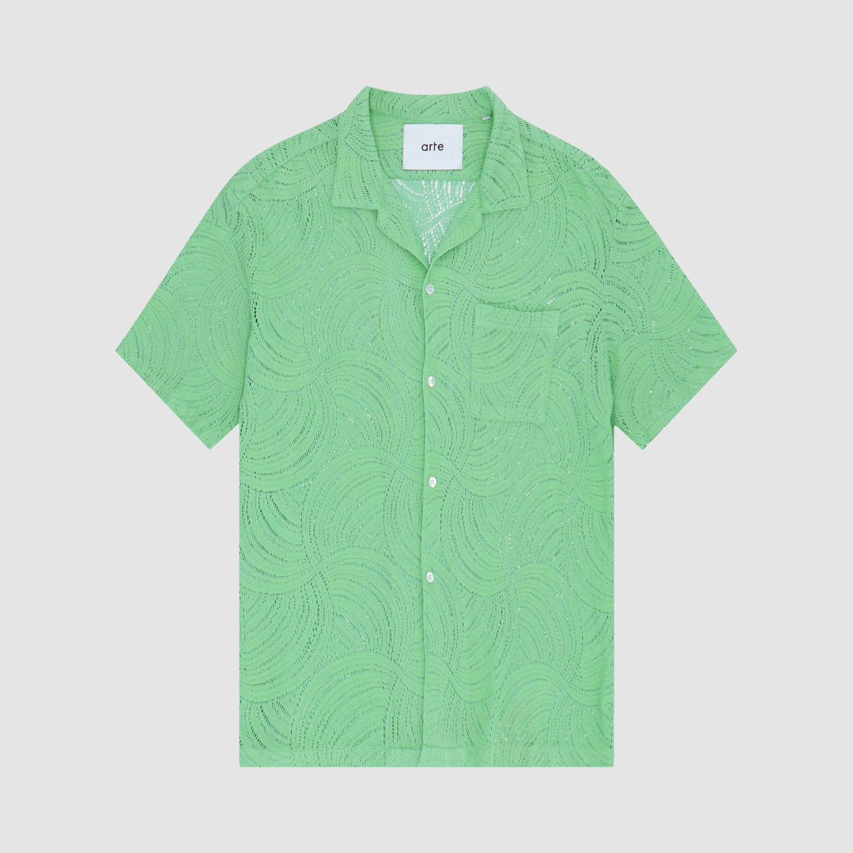 Chemise en crochet Stan - Vert