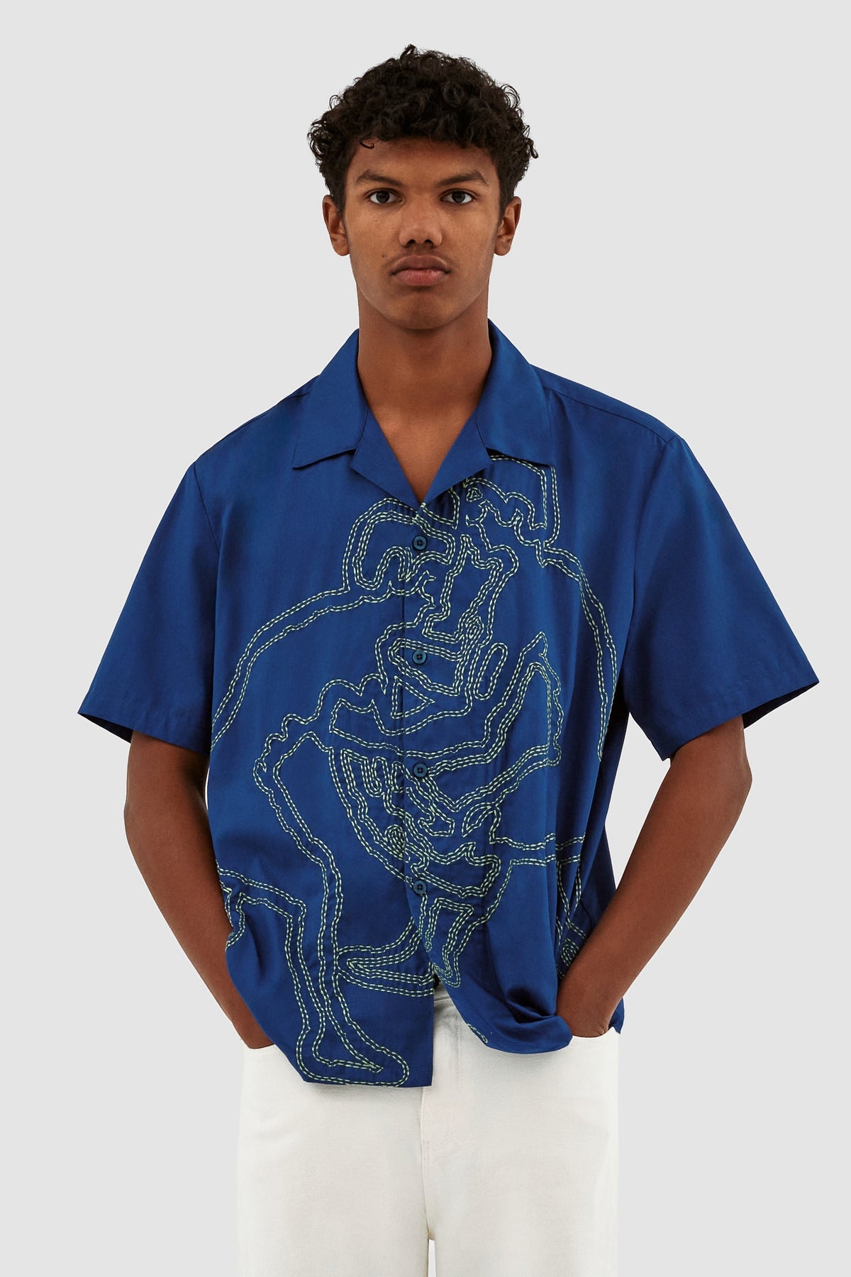 Chemise Scottie Fighter - Bleu
