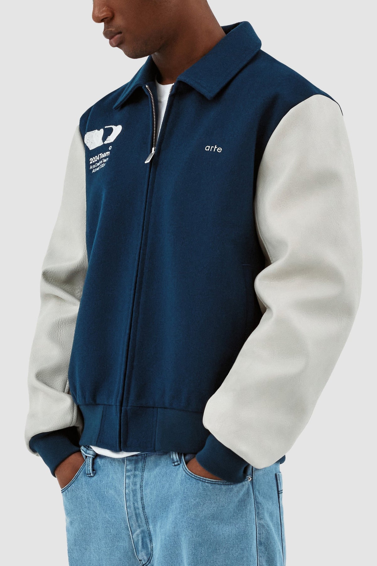 Veste Jonah Team - Sarcelle/Crème