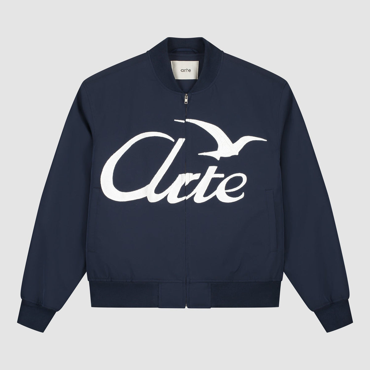 Veste bombardier Logo Bird - Marine