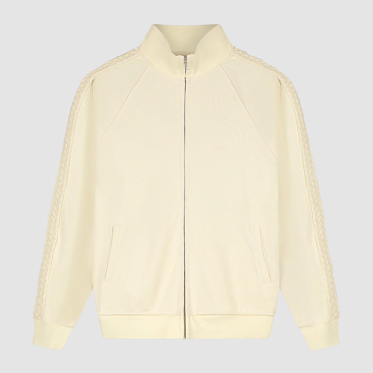 Veste à bandes tressées - Crème
