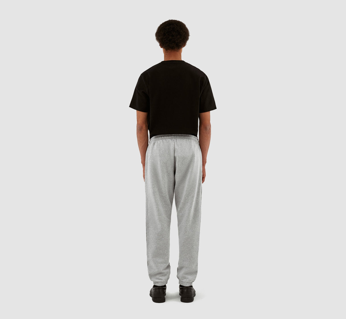 Pantalon avec logo en forme de cœur de Tristian - Gris