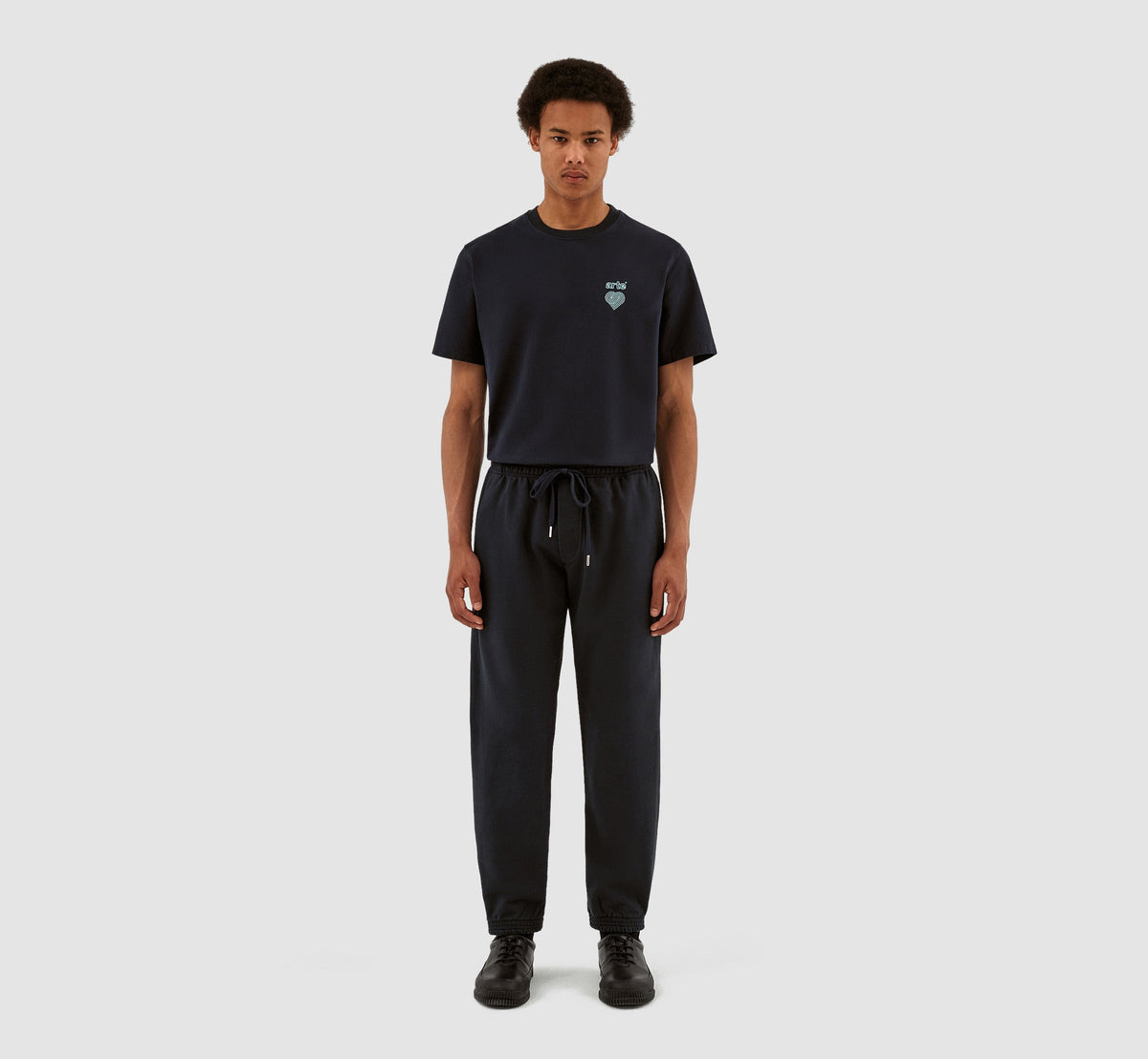 Pantalon avec logo en forme de cœur de Tristian - Marine