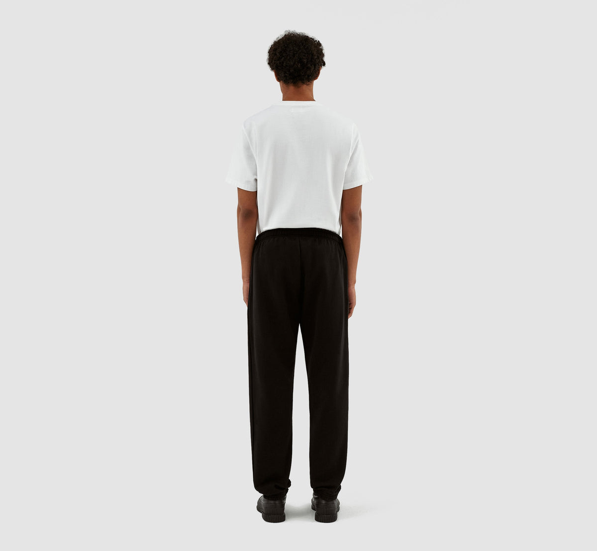 Pantalon avec logo en forme de cœur de Tristian - Noir