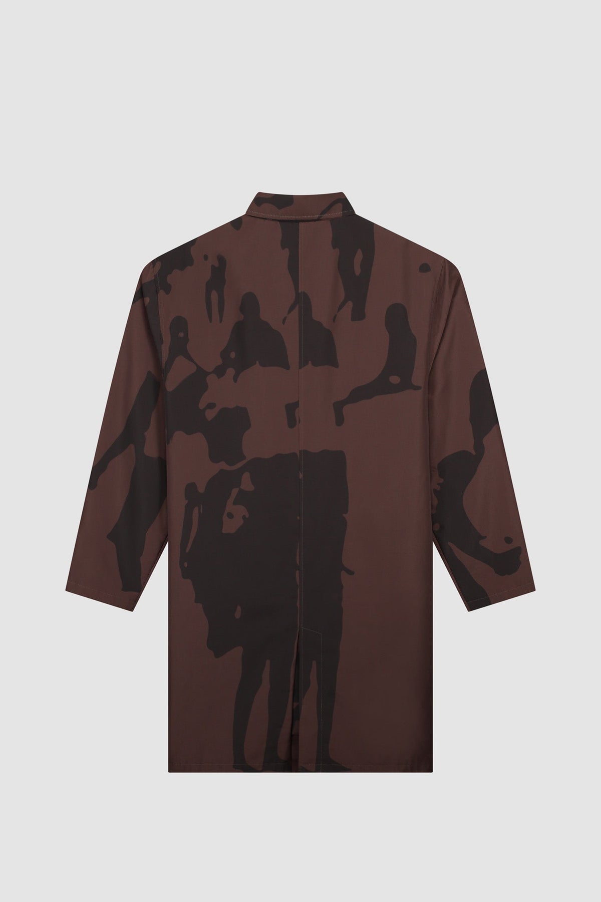 Manteau marron Printed People - Marron/Noir