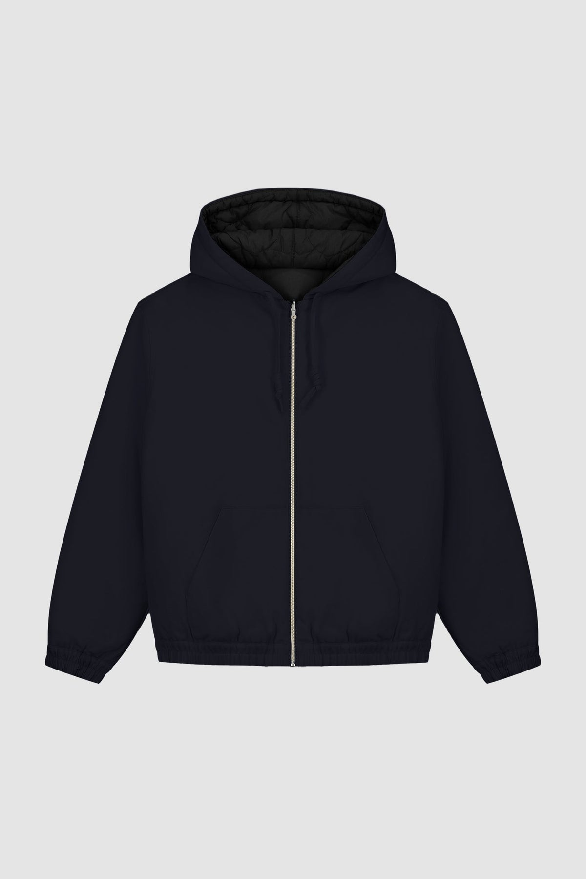 Veste à capuche réversible - Marine