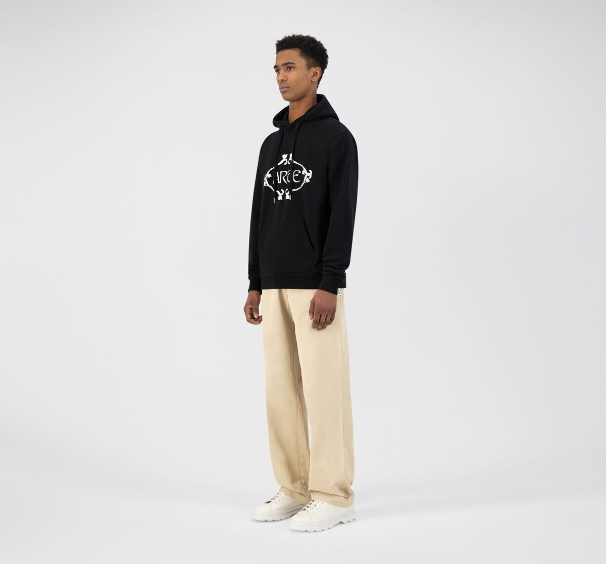 Horta Logo Orna Hoodie - Noir