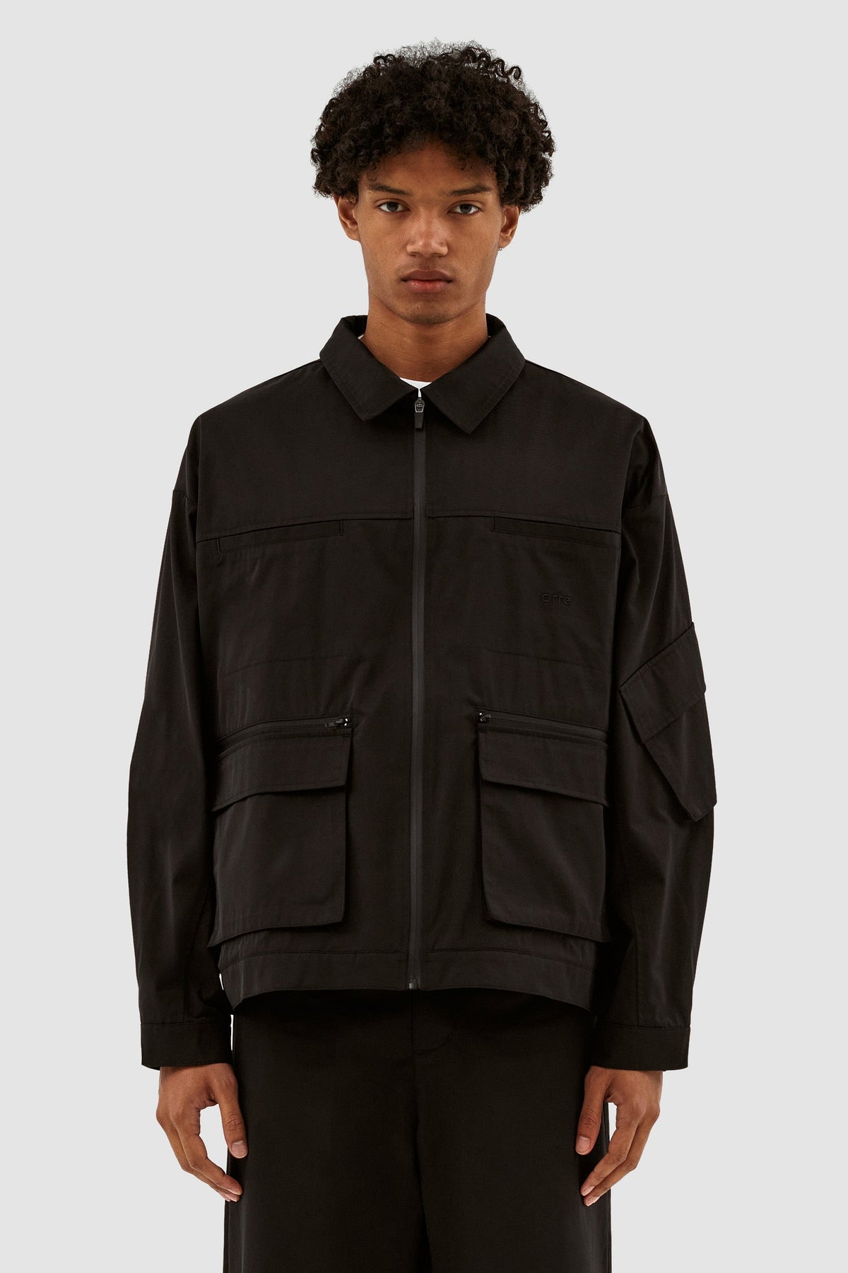 Veste Jack à double poche - Noir