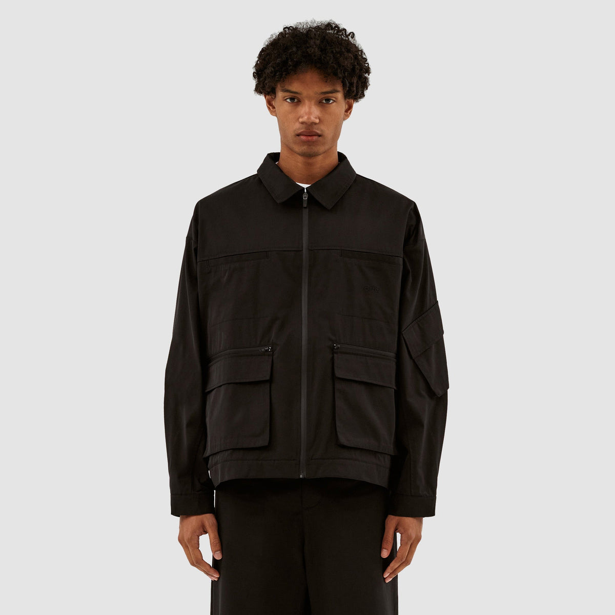 Veste Jack à double poche - Noir