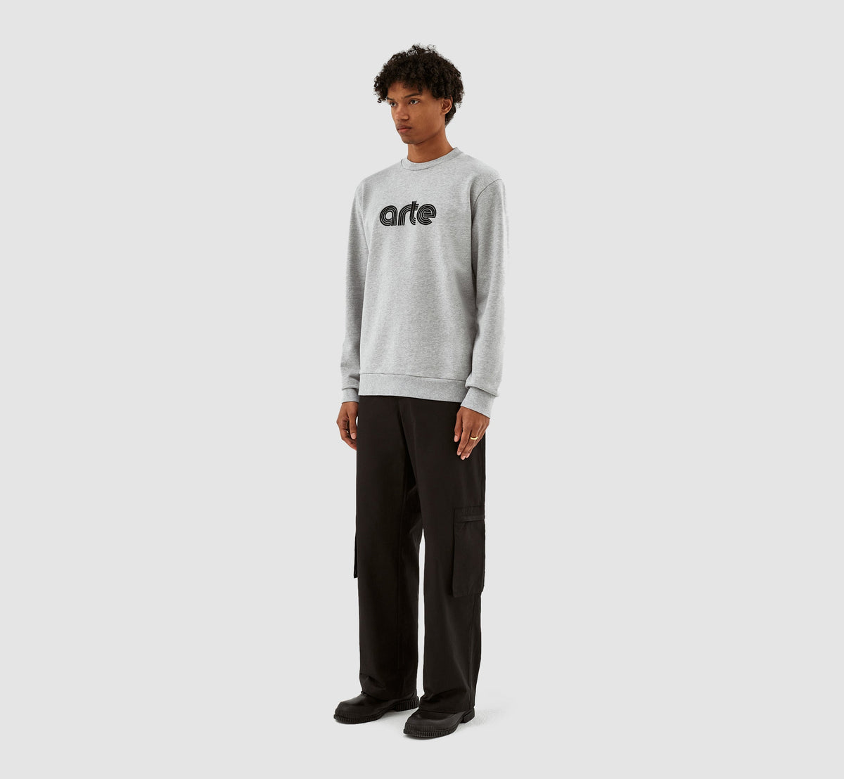 Conrad Embroi Crewneck - Gris