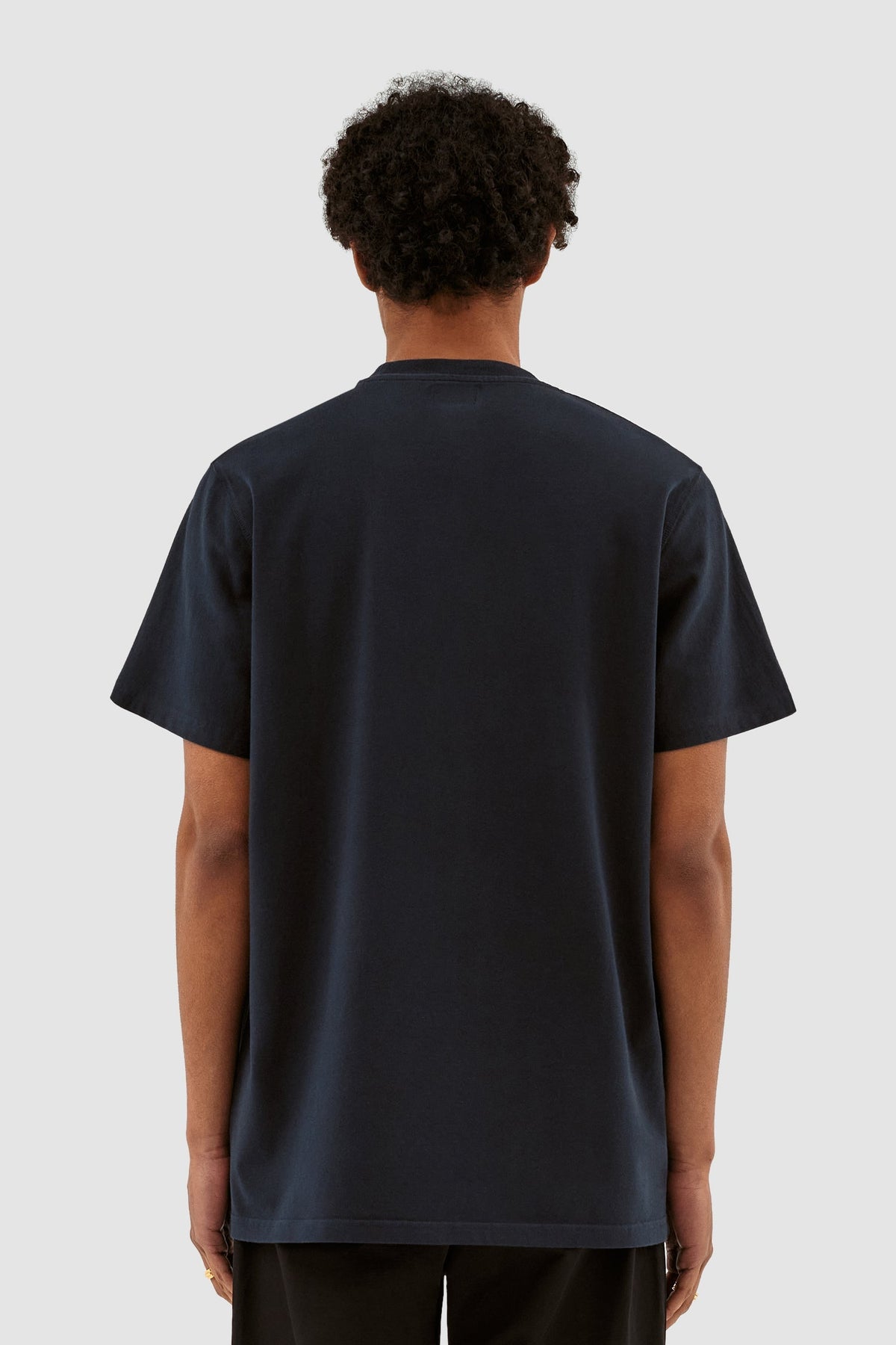 Taut Embroi Logo T-shirt - Marine