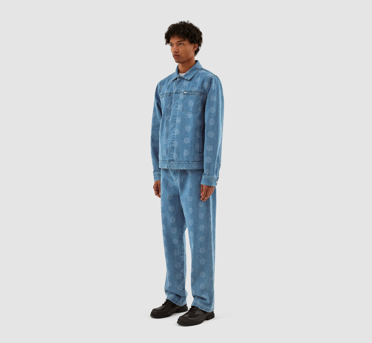 Veste Jackson Dots Fade - Bleach Denim