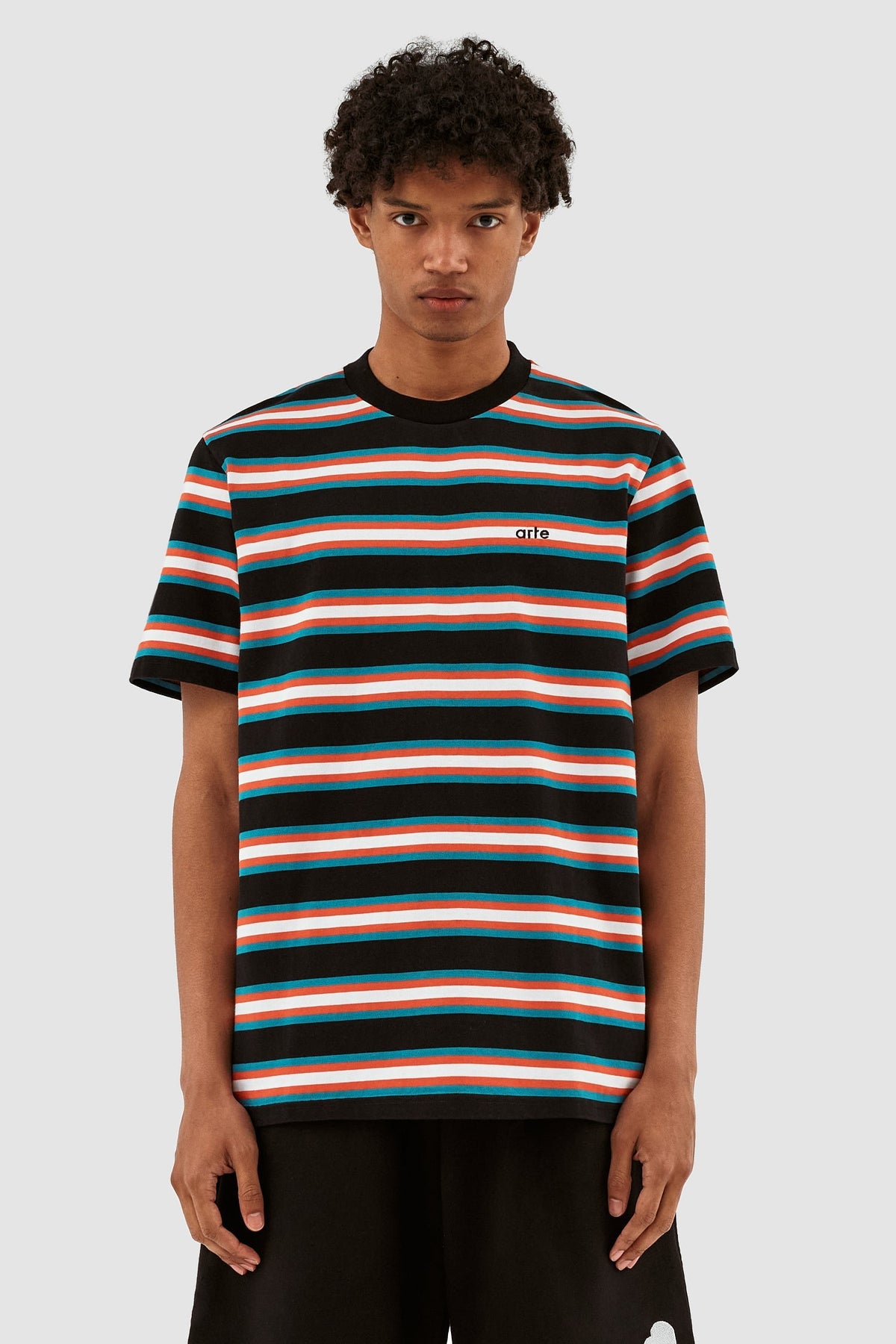T-shirt rayé Téry - Noir