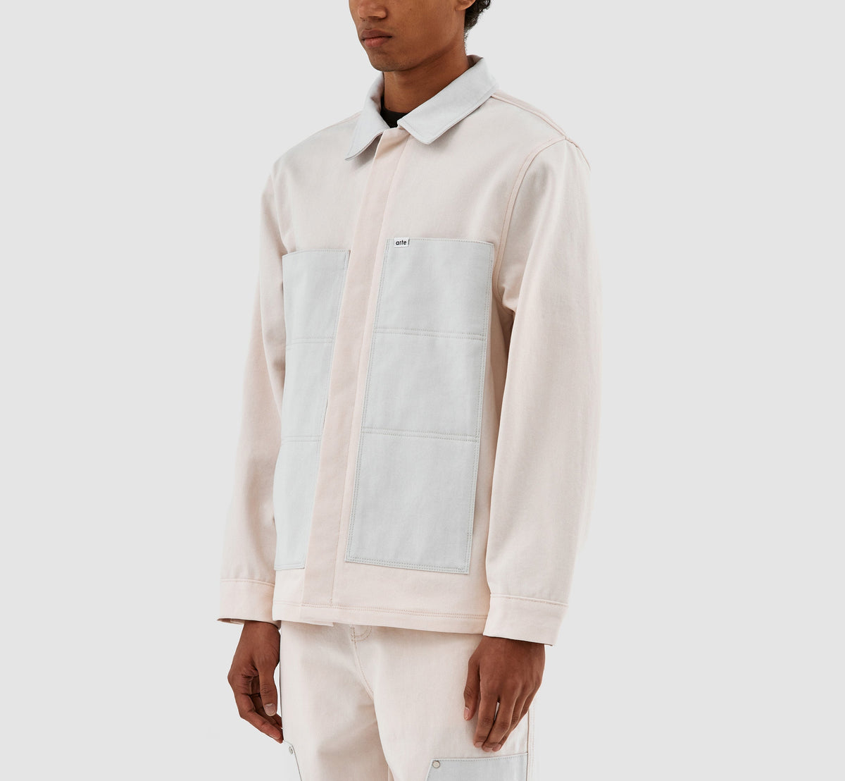 Veste Jones Colorblock - Crème/Nimbus Cloud