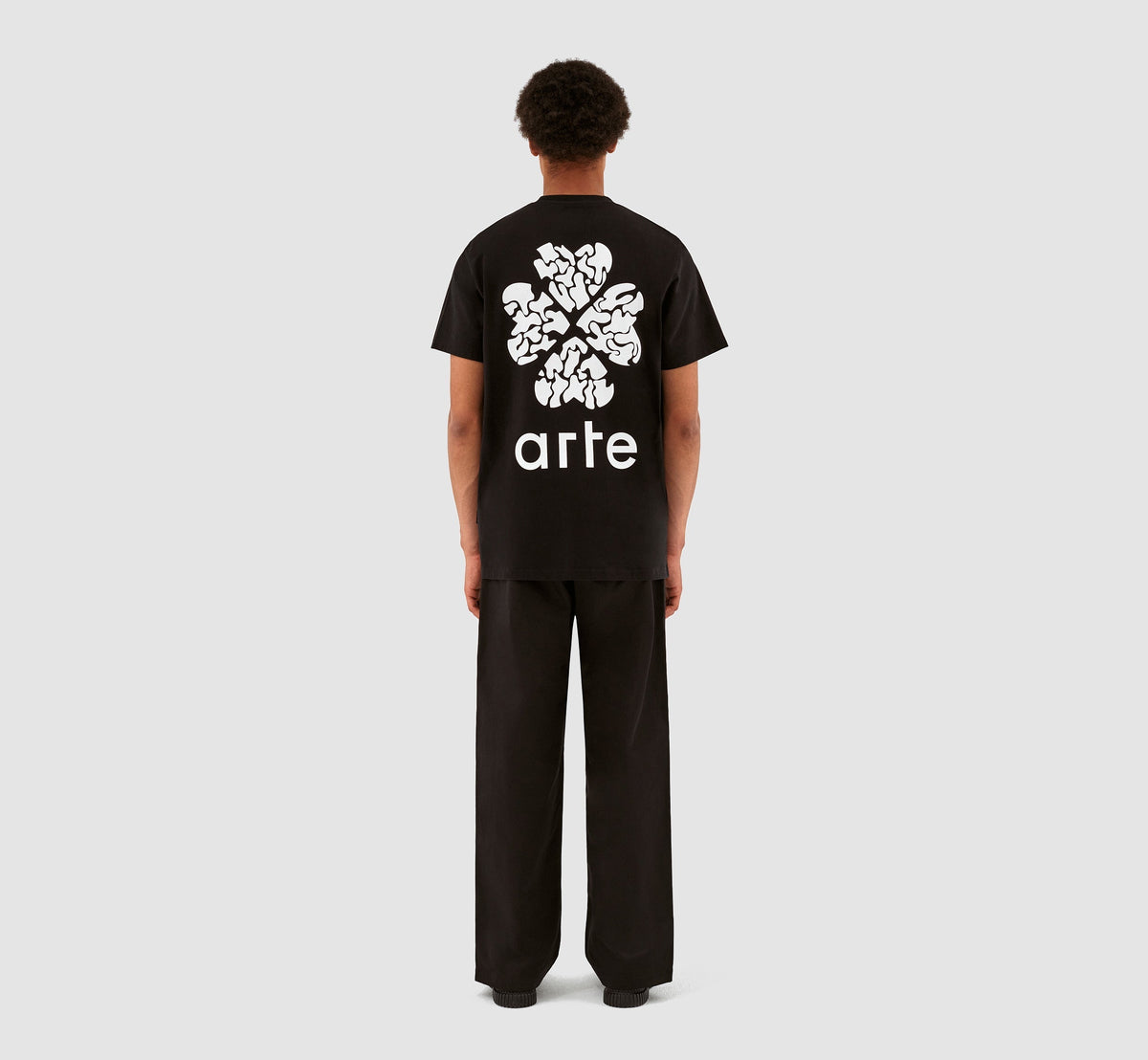 T-shirt Turner Back Destruct - Noir