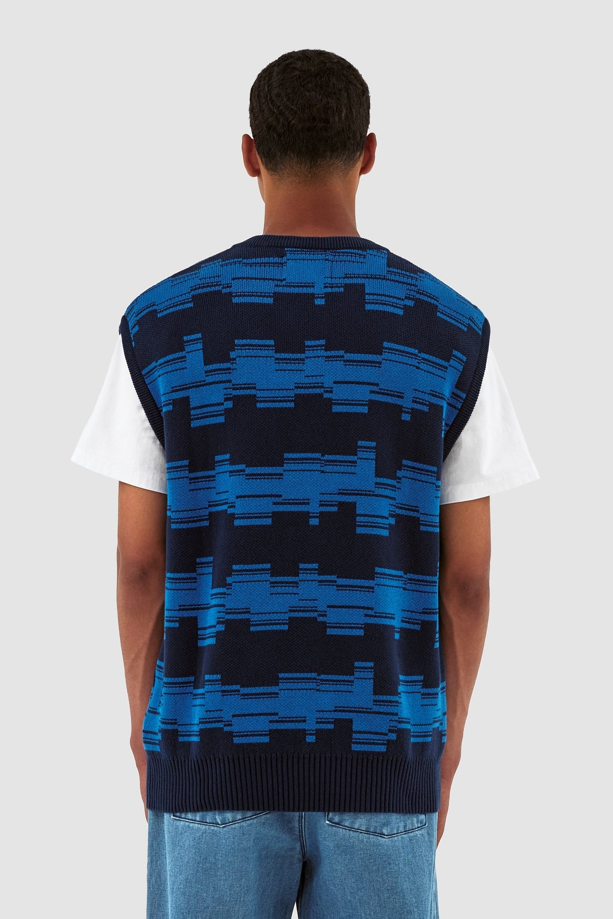Tricot Karl Tertis - Marine/Bleu
