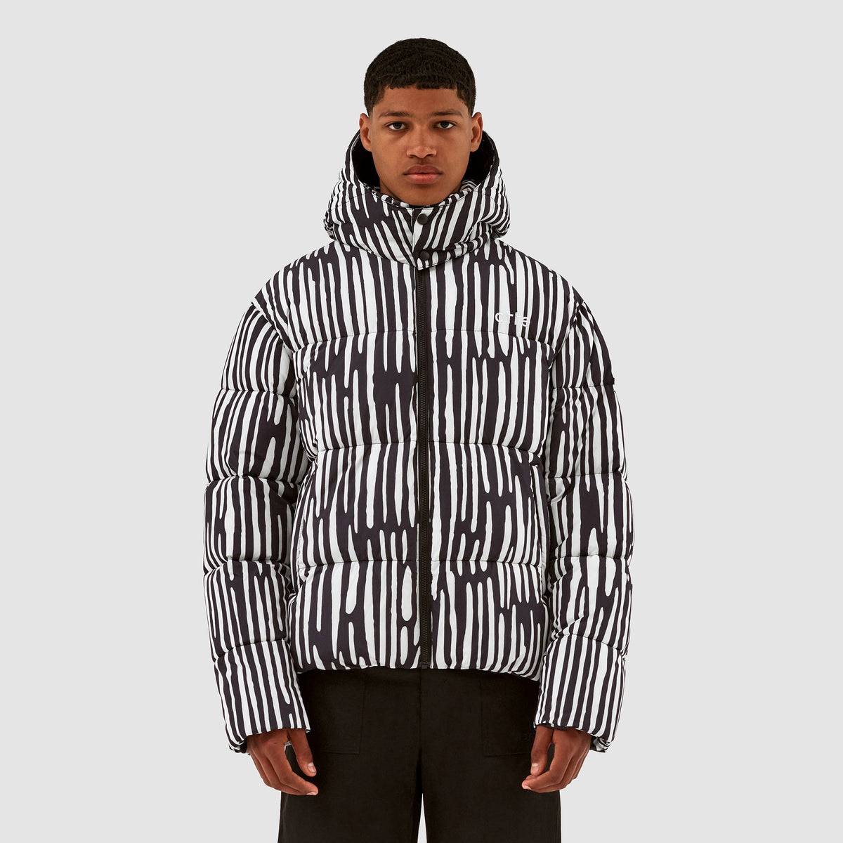 Veste polaire Joey Pereira - Noir/Blanc