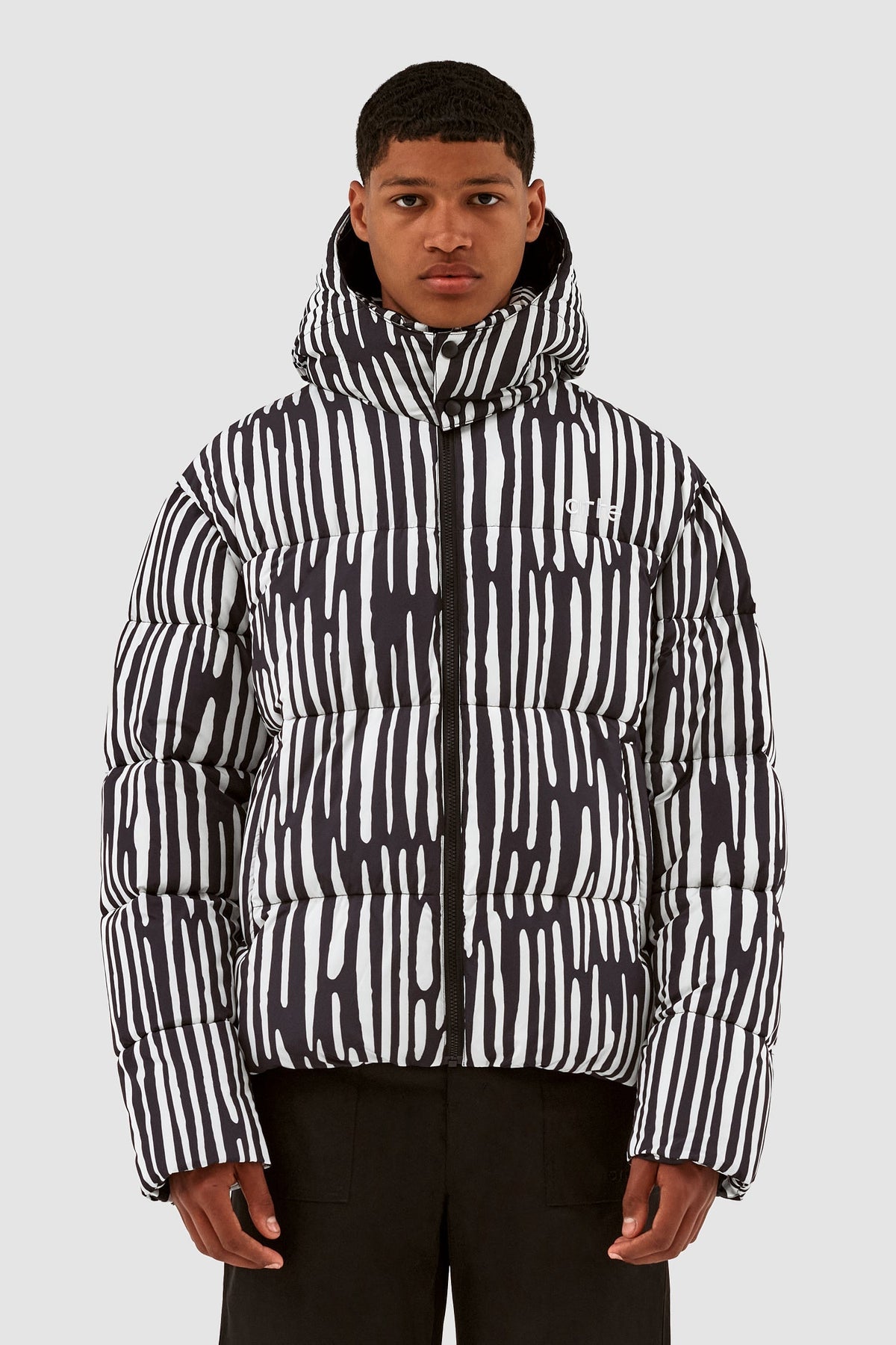 Veste polaire Joey Pereira - Noir/Blanc