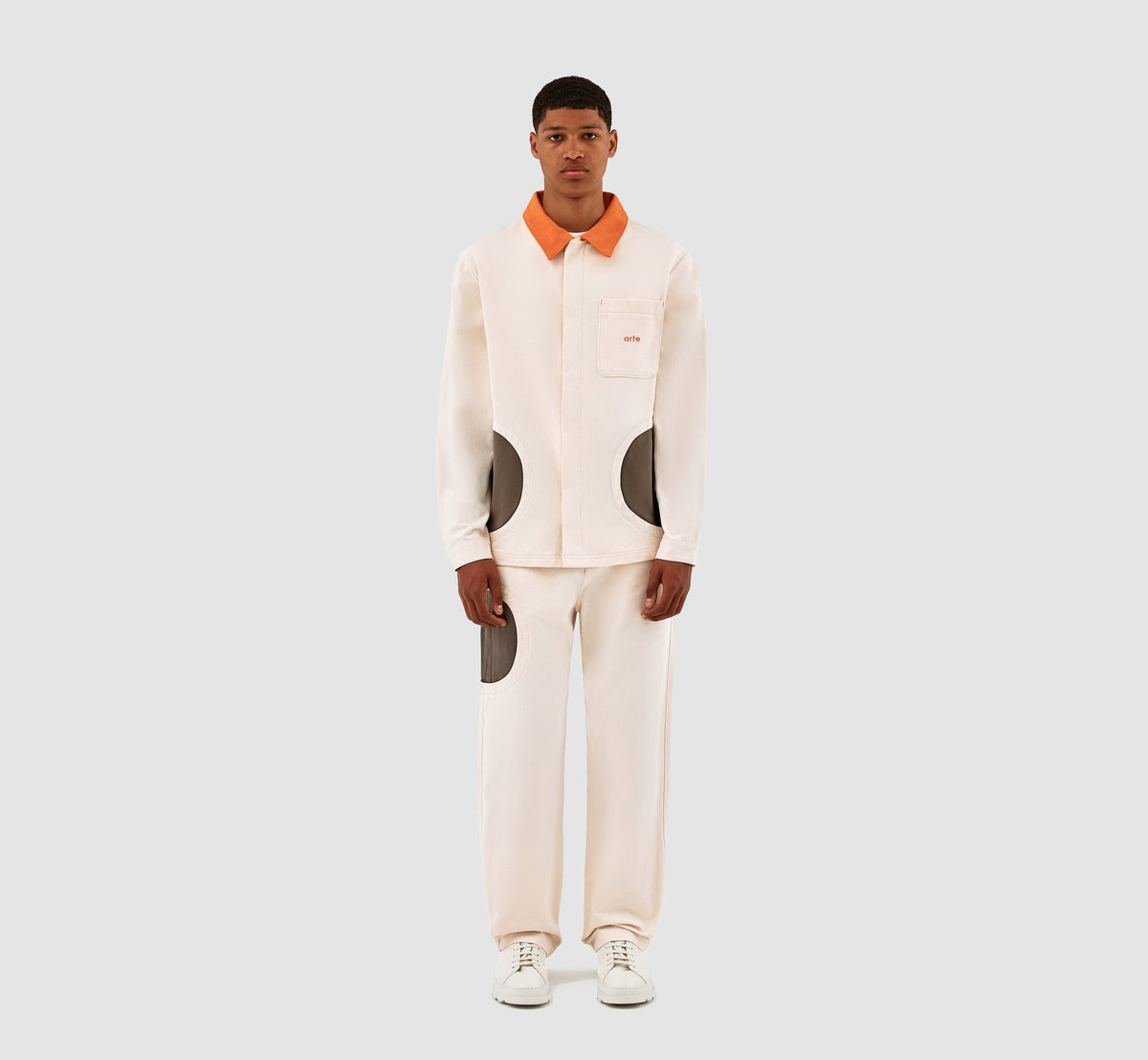Veste Jones Trabal - Crème/Gris
