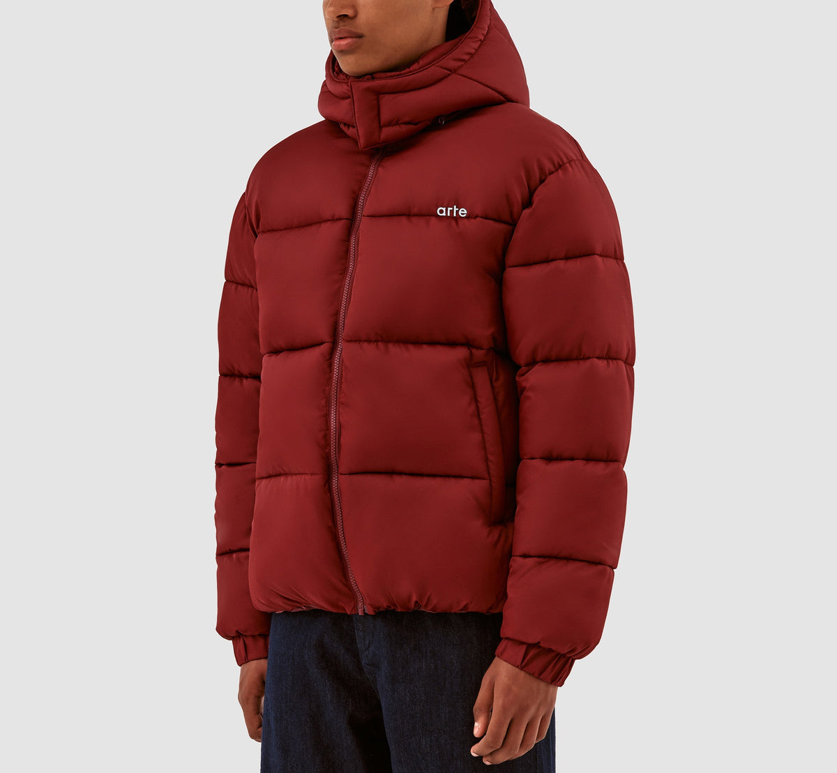 Joey Puffer Jacket - Bordeaux