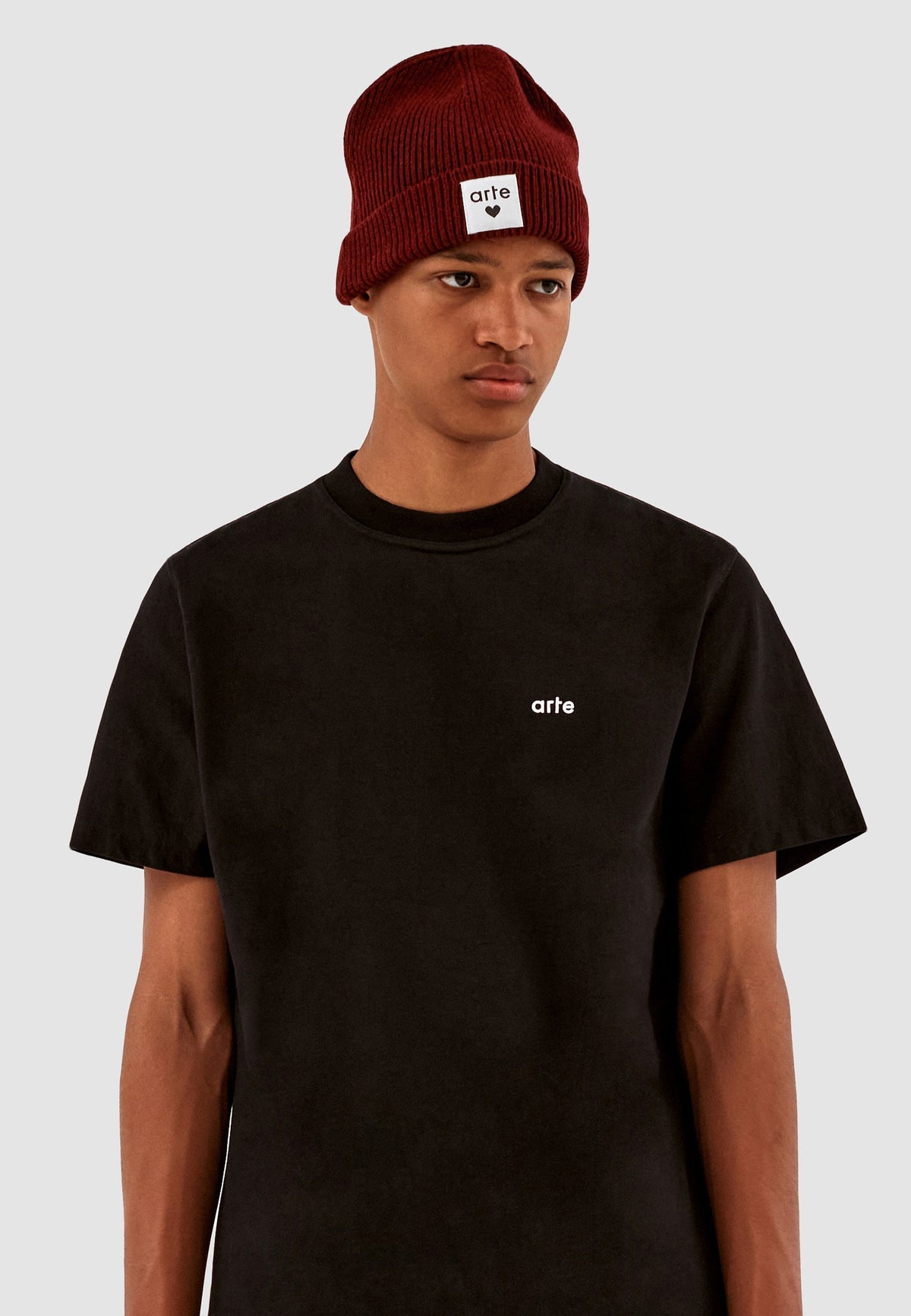 Bonnet Bennie Label - Bordeaux