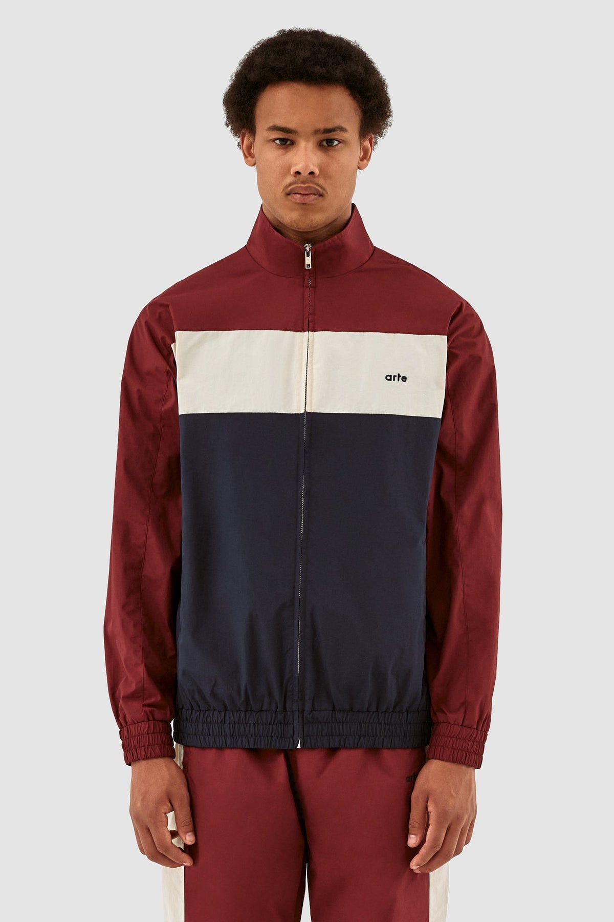 Veste Jordan Colorblock - Marine/Bordeaux