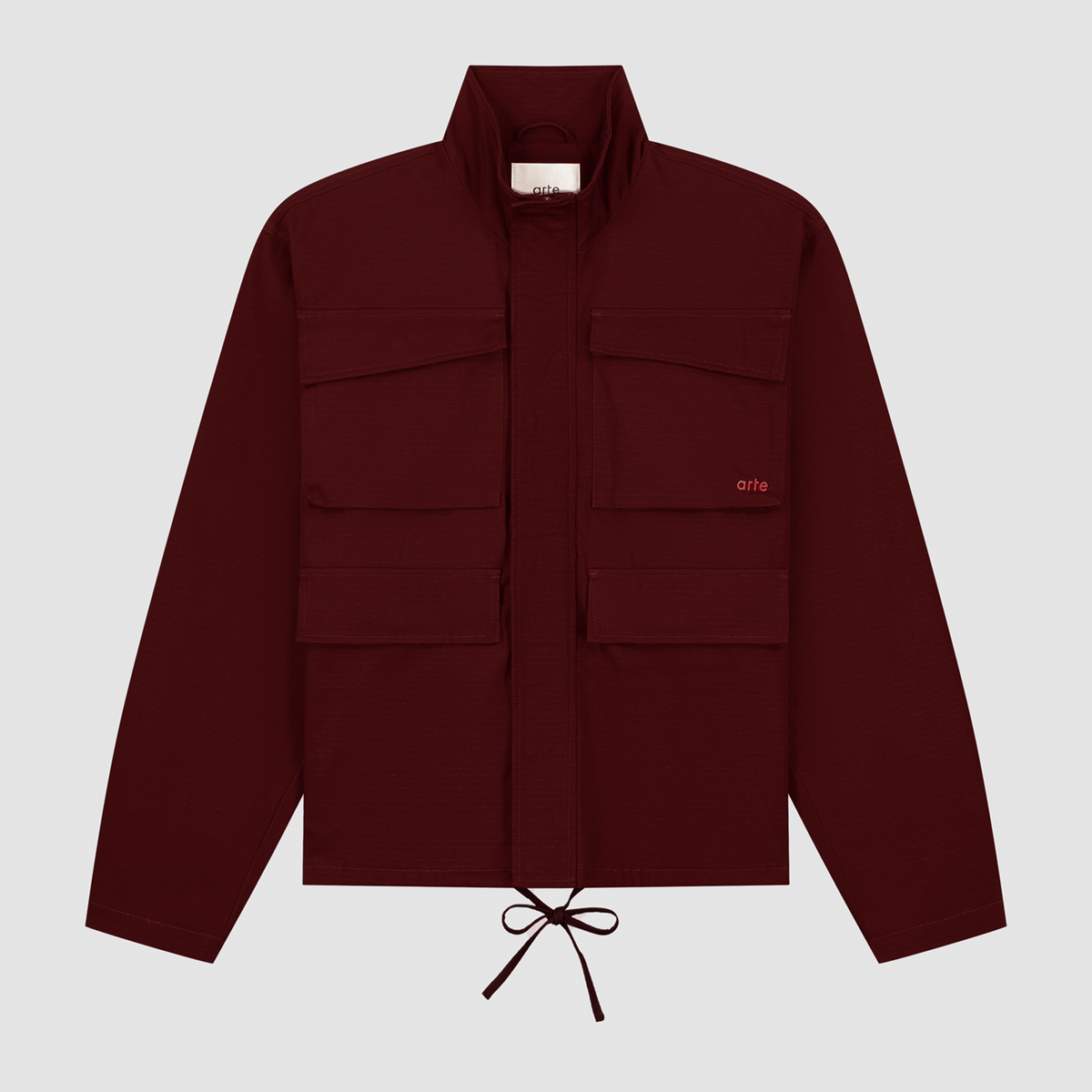 Veste Ripstop cirée - Bordeaux
