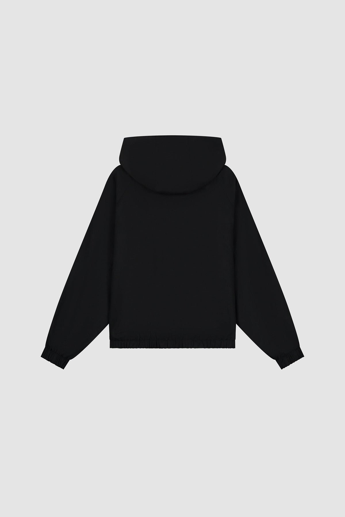 Veste réversible à capuche à carreaux - Noire