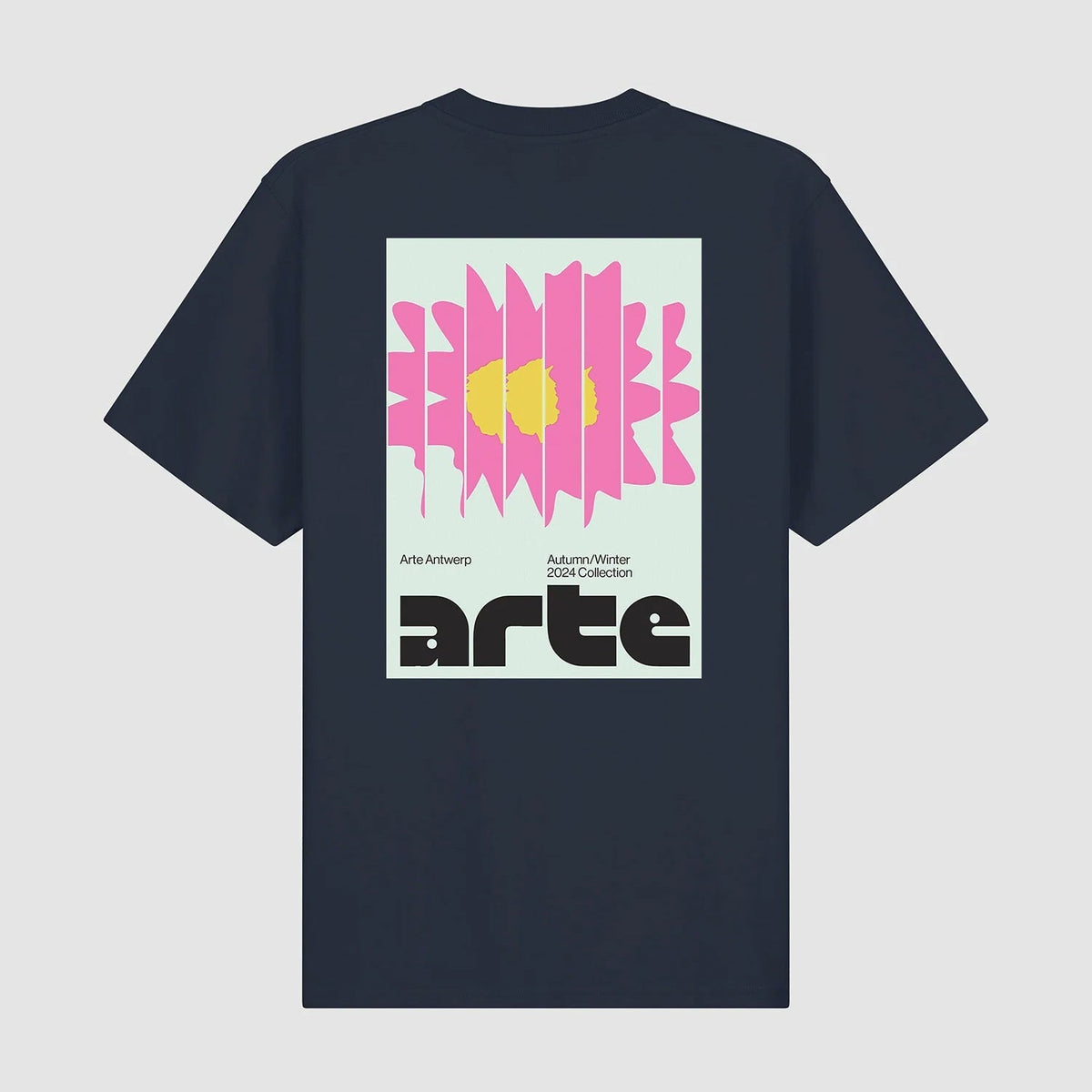 T-shirt Flower Poster - Marine