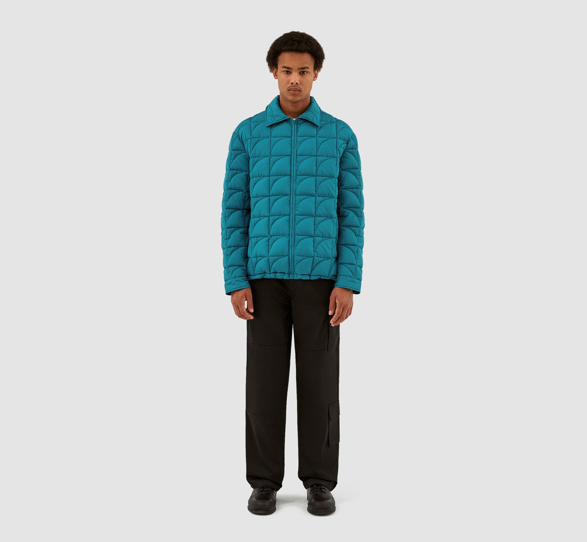Veste matelassée Jules - Bleu lac