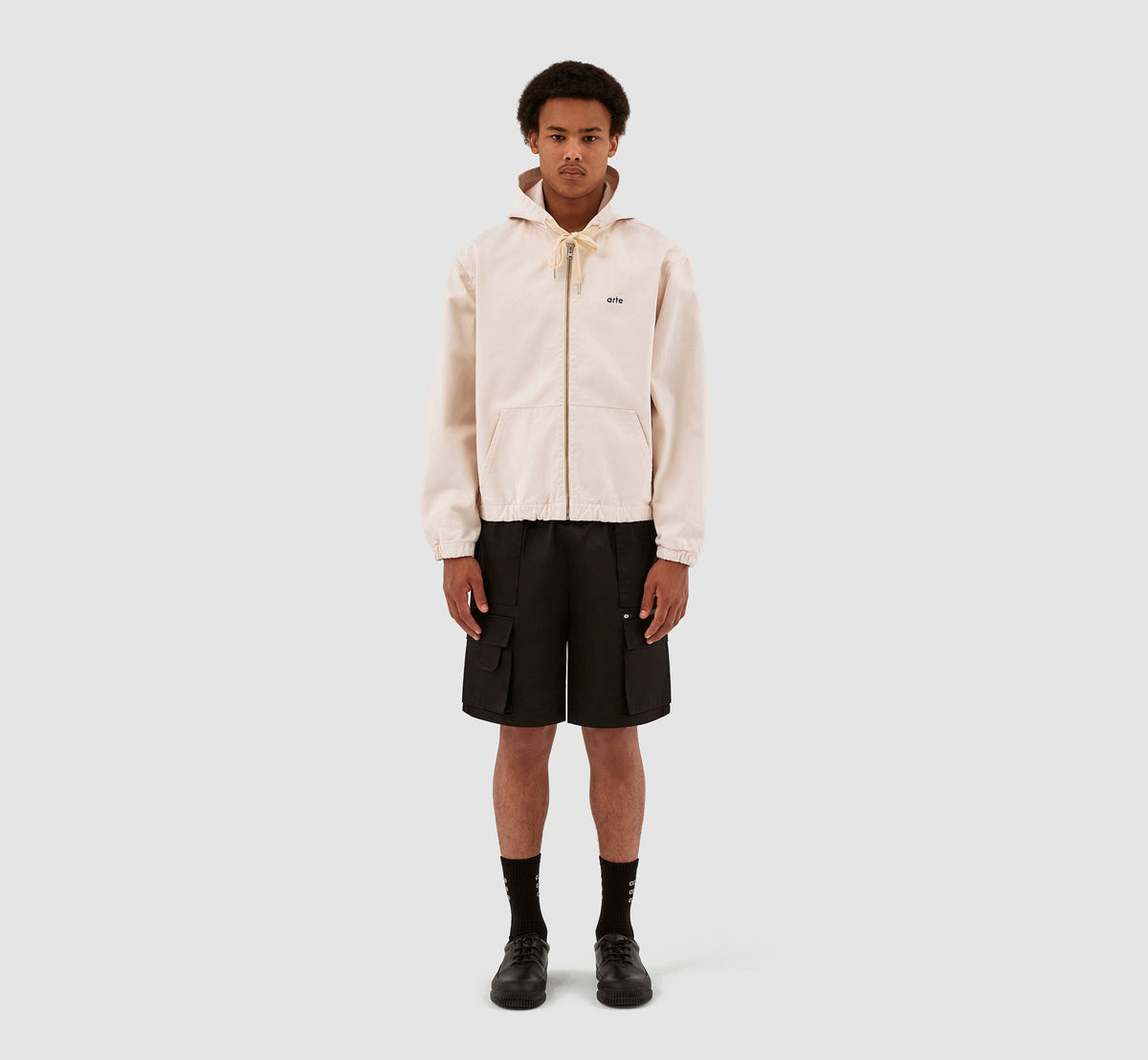 Veste à capuche Jonas - Crème