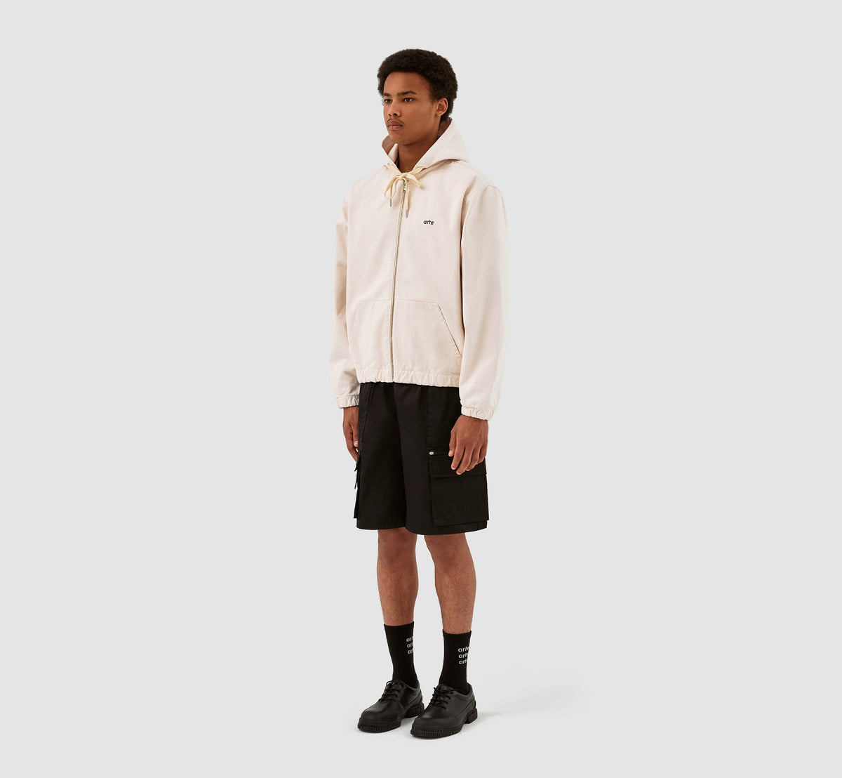 Veste à capuche Jonas - Crème