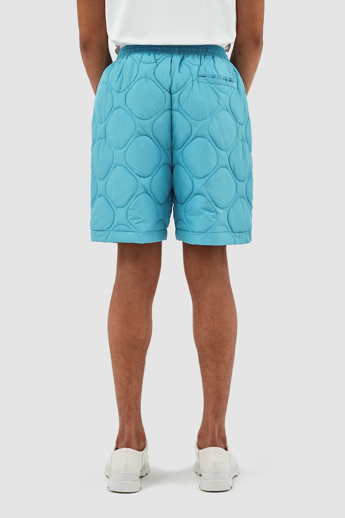 Short matelassé Steiner - Bleu clair