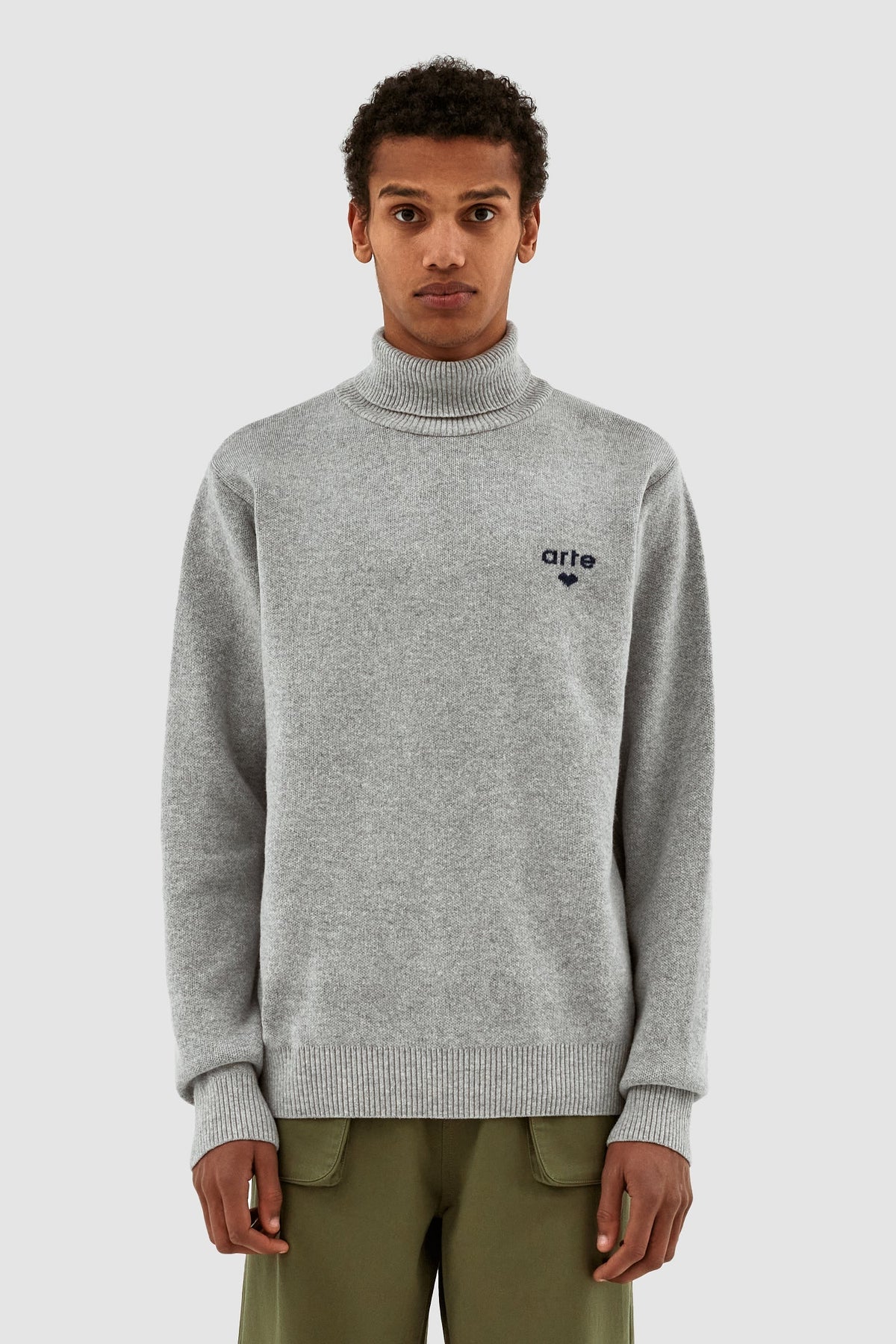 Pull à logo Kole - Gris