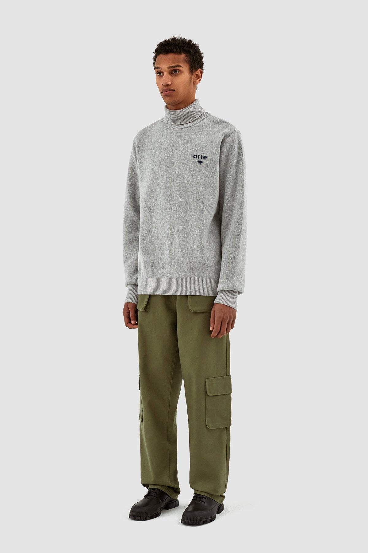 Pull à logo Kole - Gris