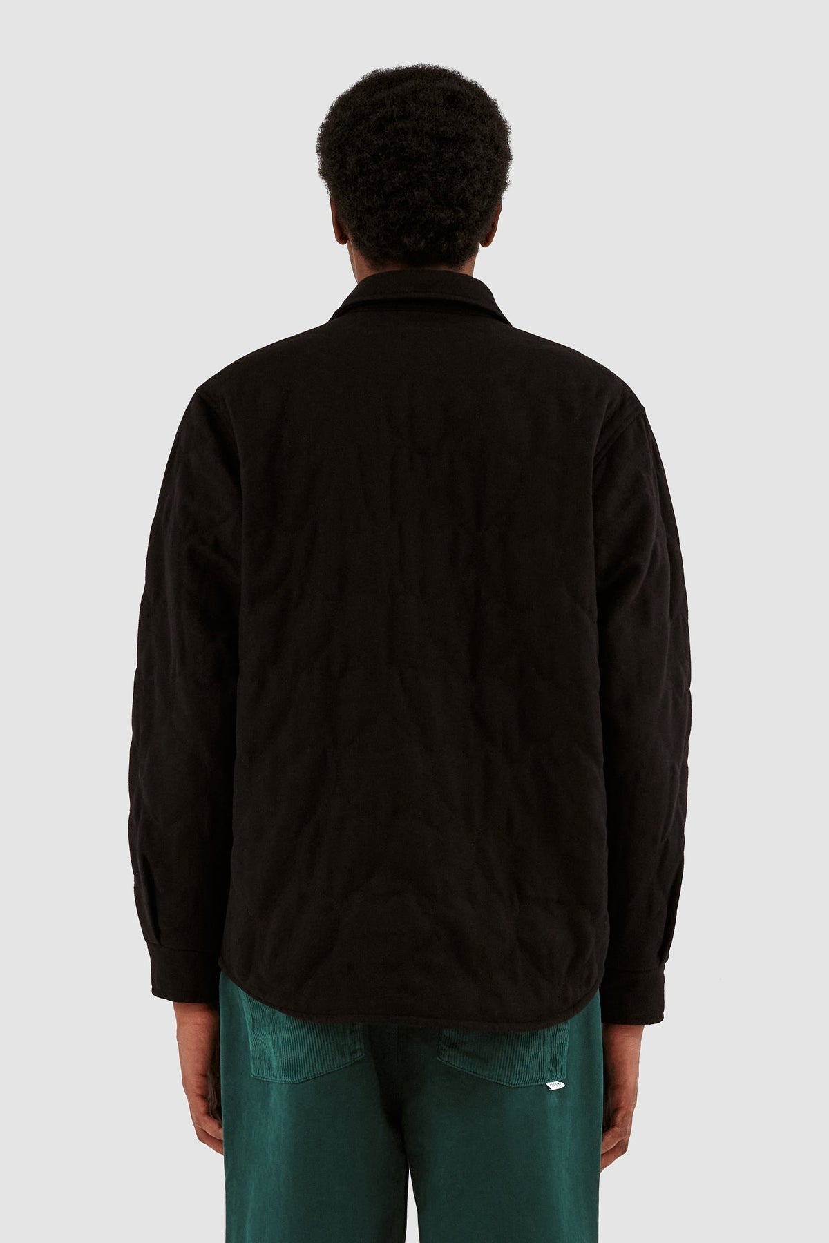 Chemise matelassée Stockton - Noir
