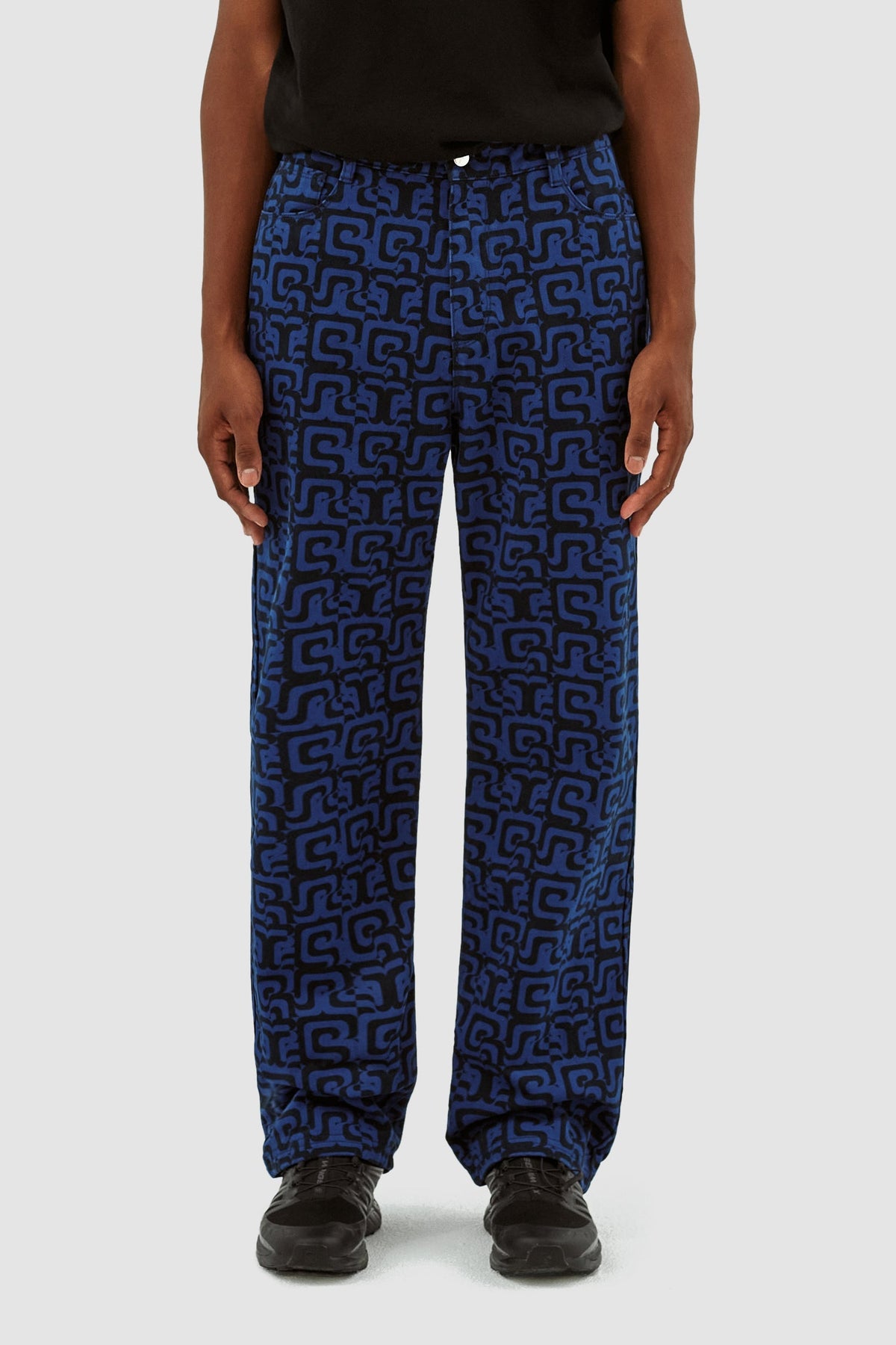 Pantalon Jonas Allover - Marine/Bleu