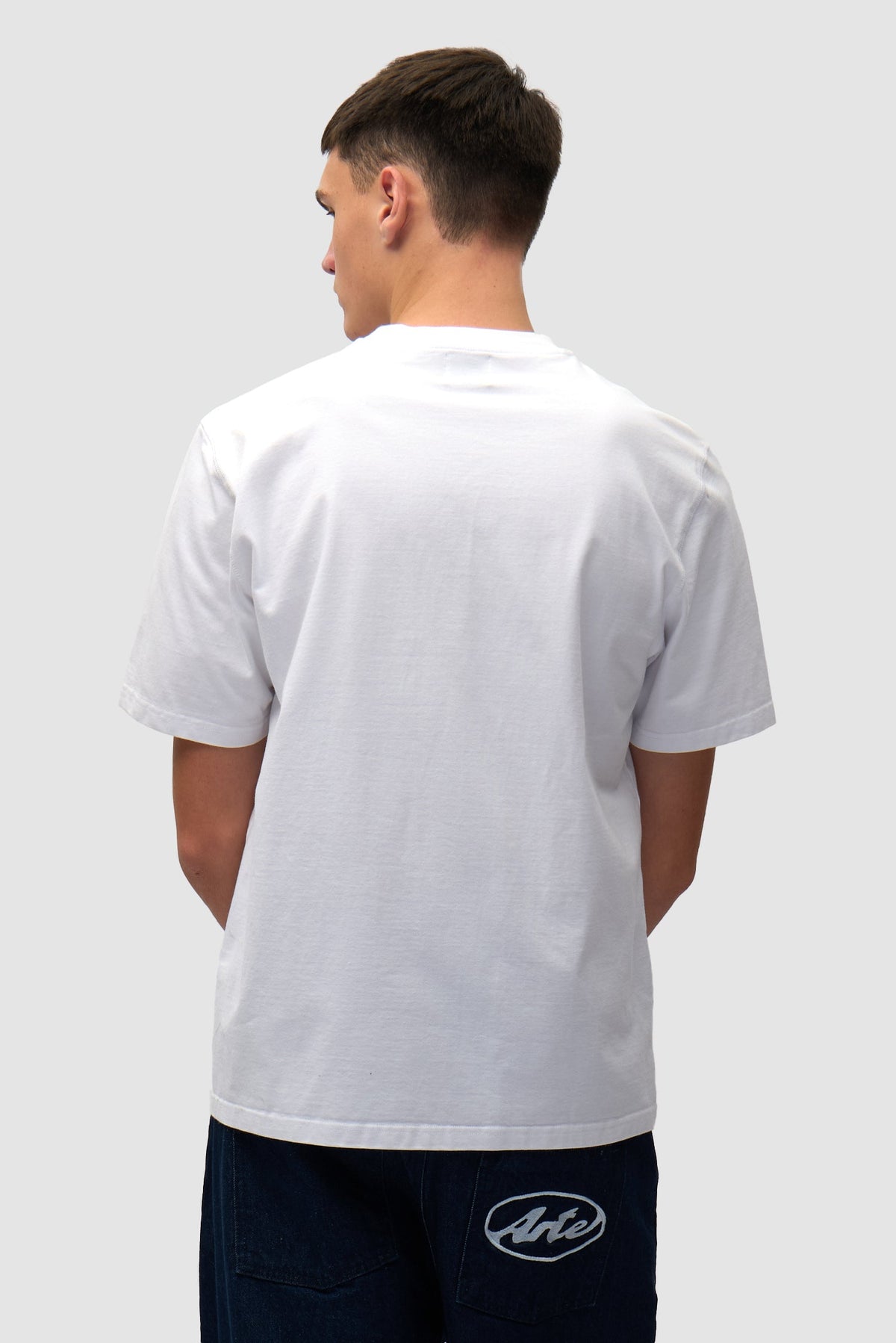 T-shirt avec logo en forme de cœur - blanc