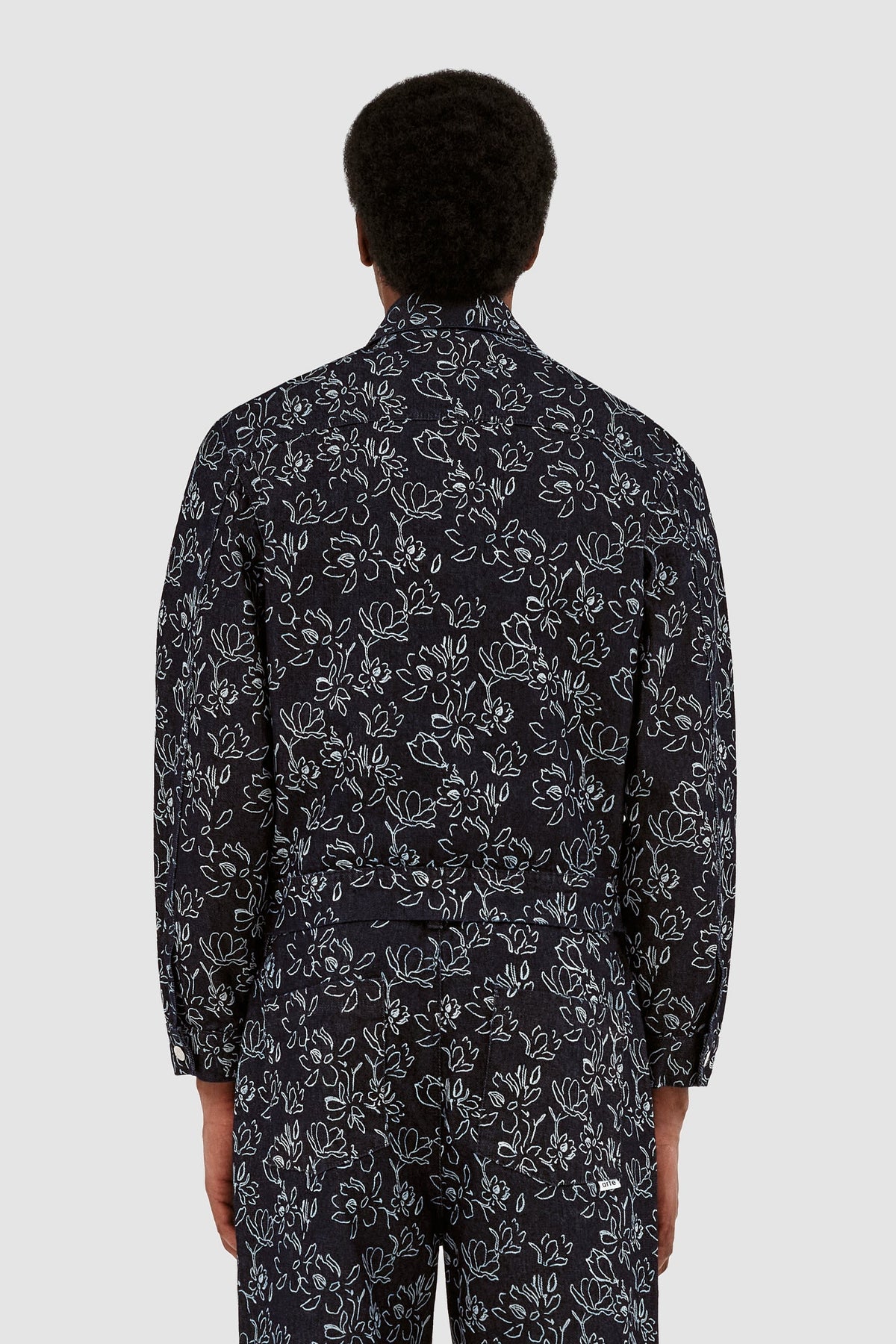 Veste Jones Flowers - Marine