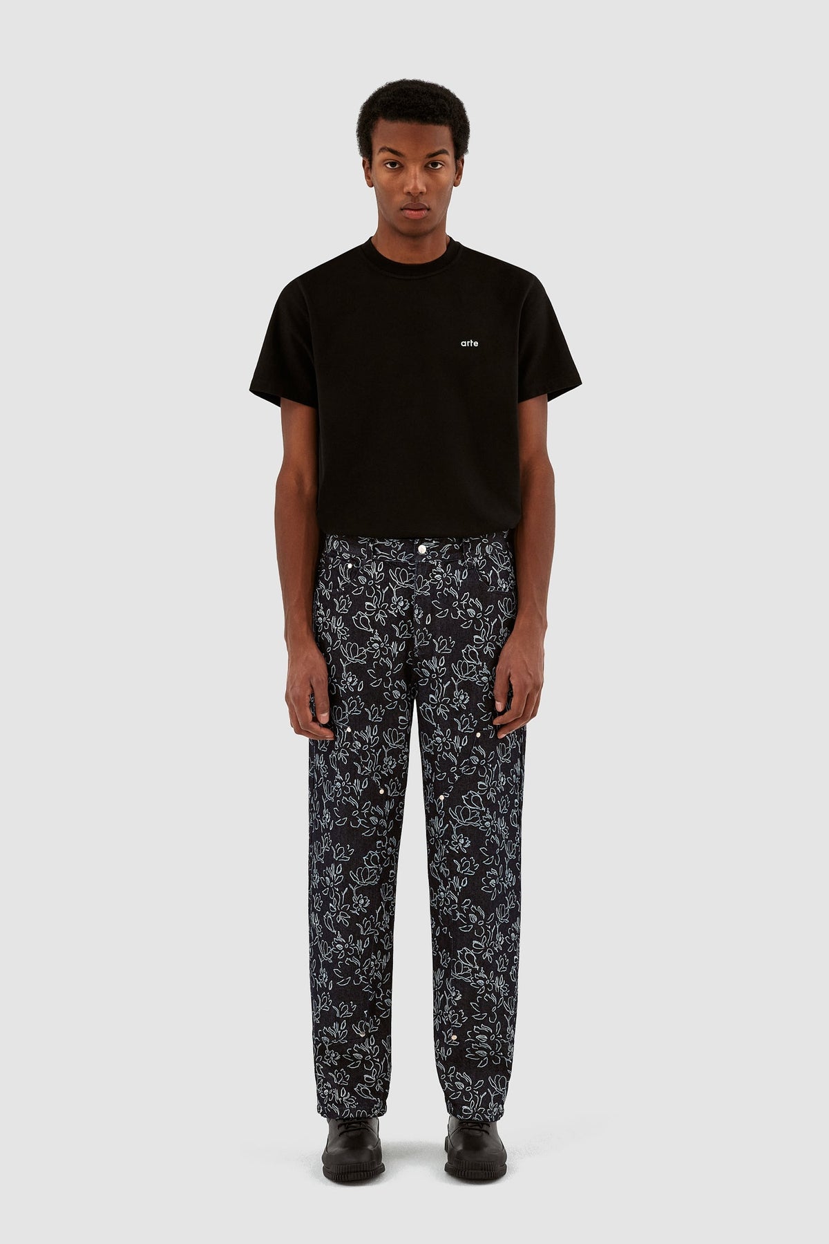 Pantalon Jonas Flowers - Marine